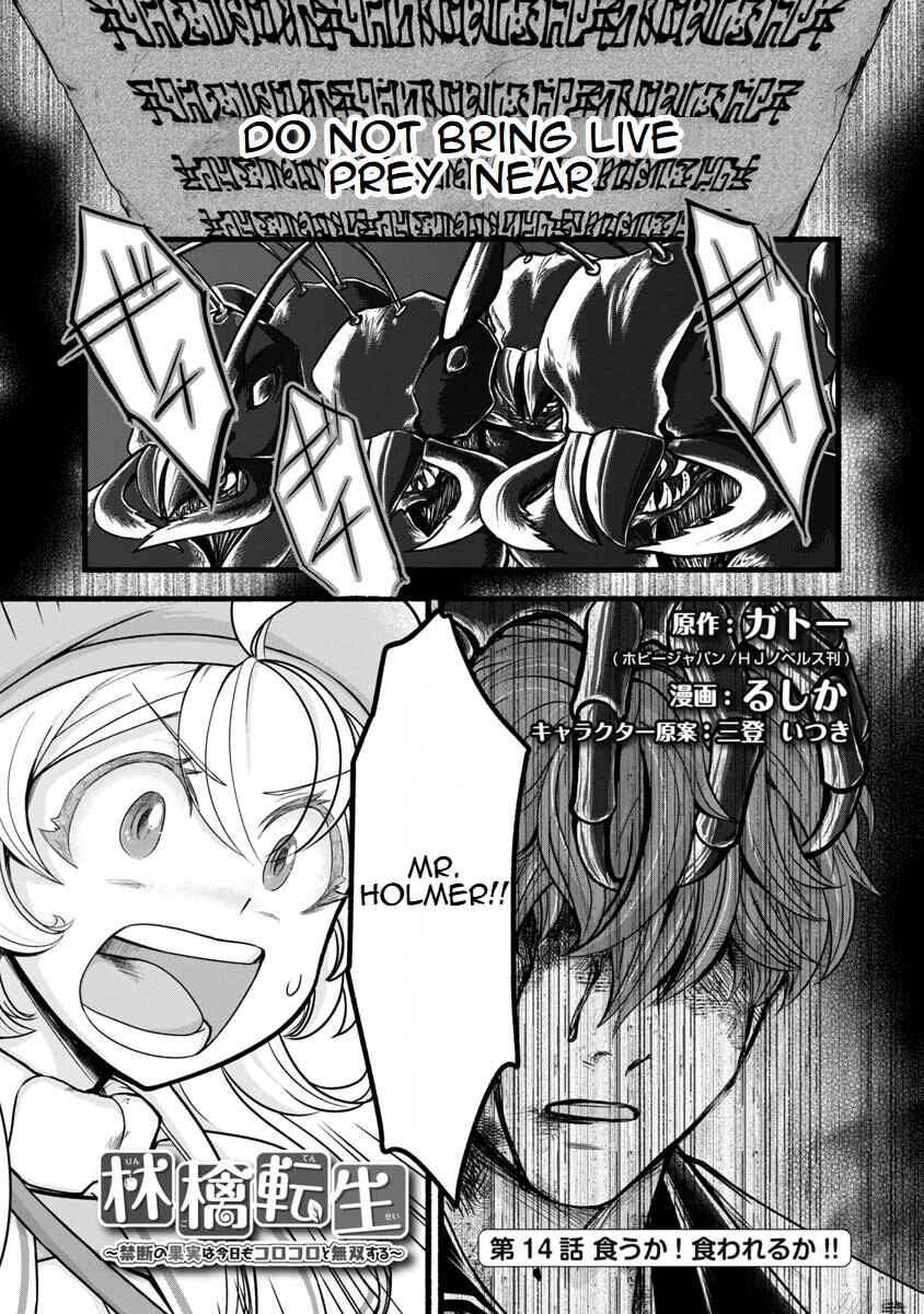 Page 3 Chapter 14 Ringo Tensei: Kindan no Kajitsu wa Kyou mo Korokoro to Musou suru