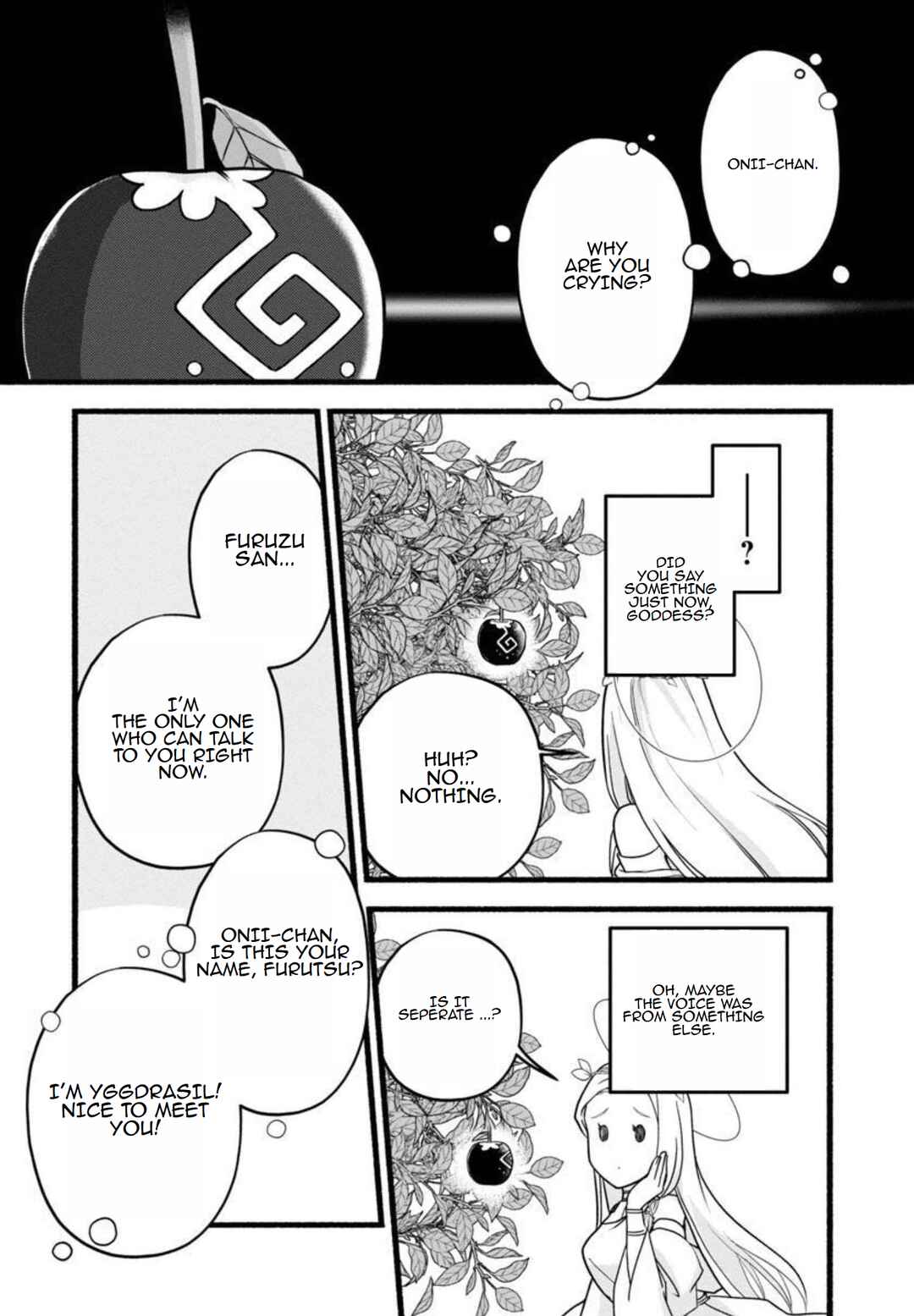 Page 11 Chapter 2 Ringo Tensei: Kindan no Kajitsu wa Kyou mo Korokoro to Musou suru