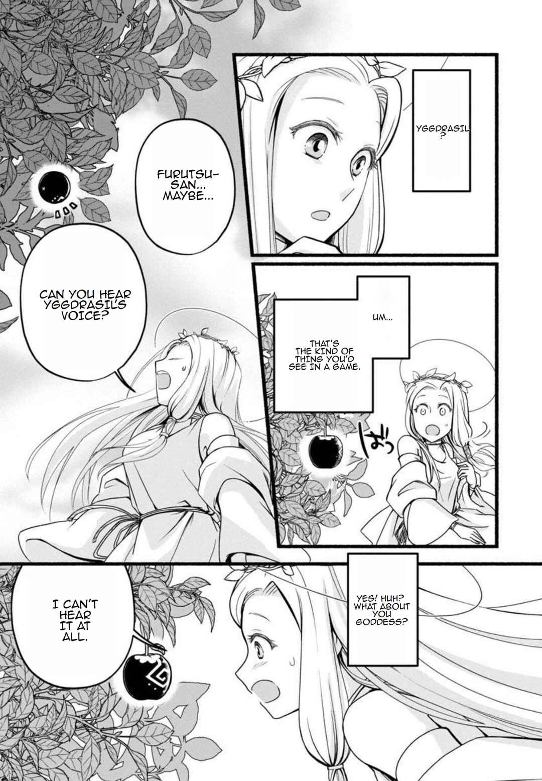 Page 12 Chapter 2 Ringo Tensei: Kindan no Kajitsu wa Kyou mo Korokoro to Musou suru