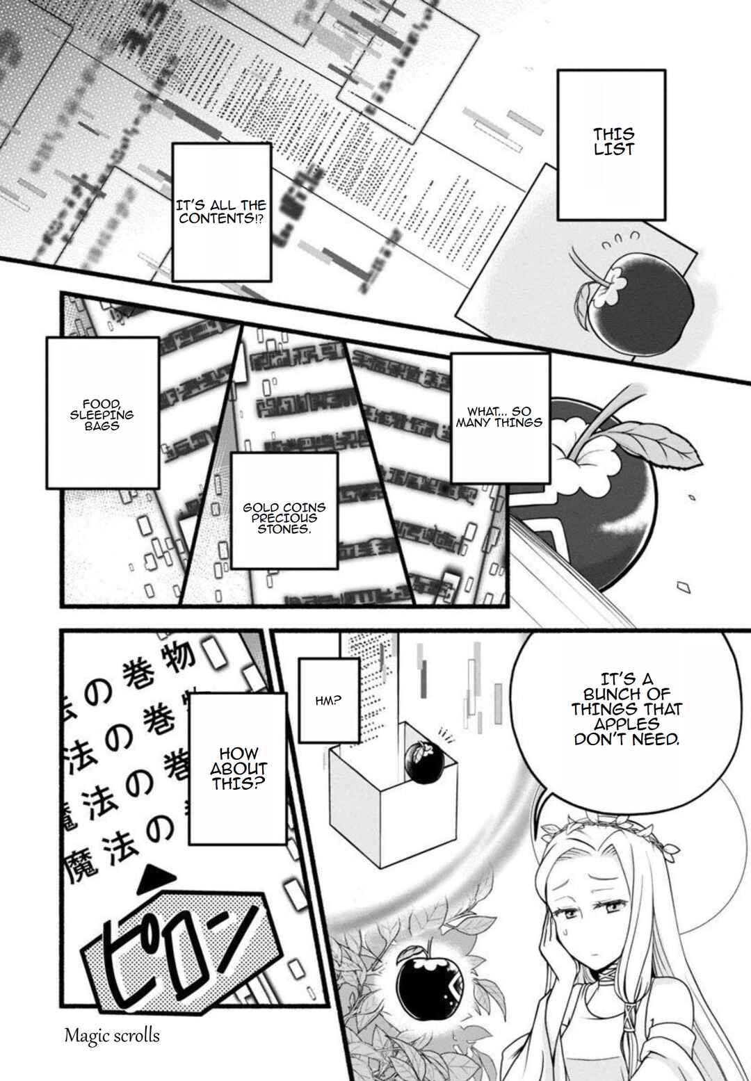 Page 7 Chapter 2 Ringo Tensei: Kindan no Kajitsu wa Kyou mo Korokoro to Musou suru