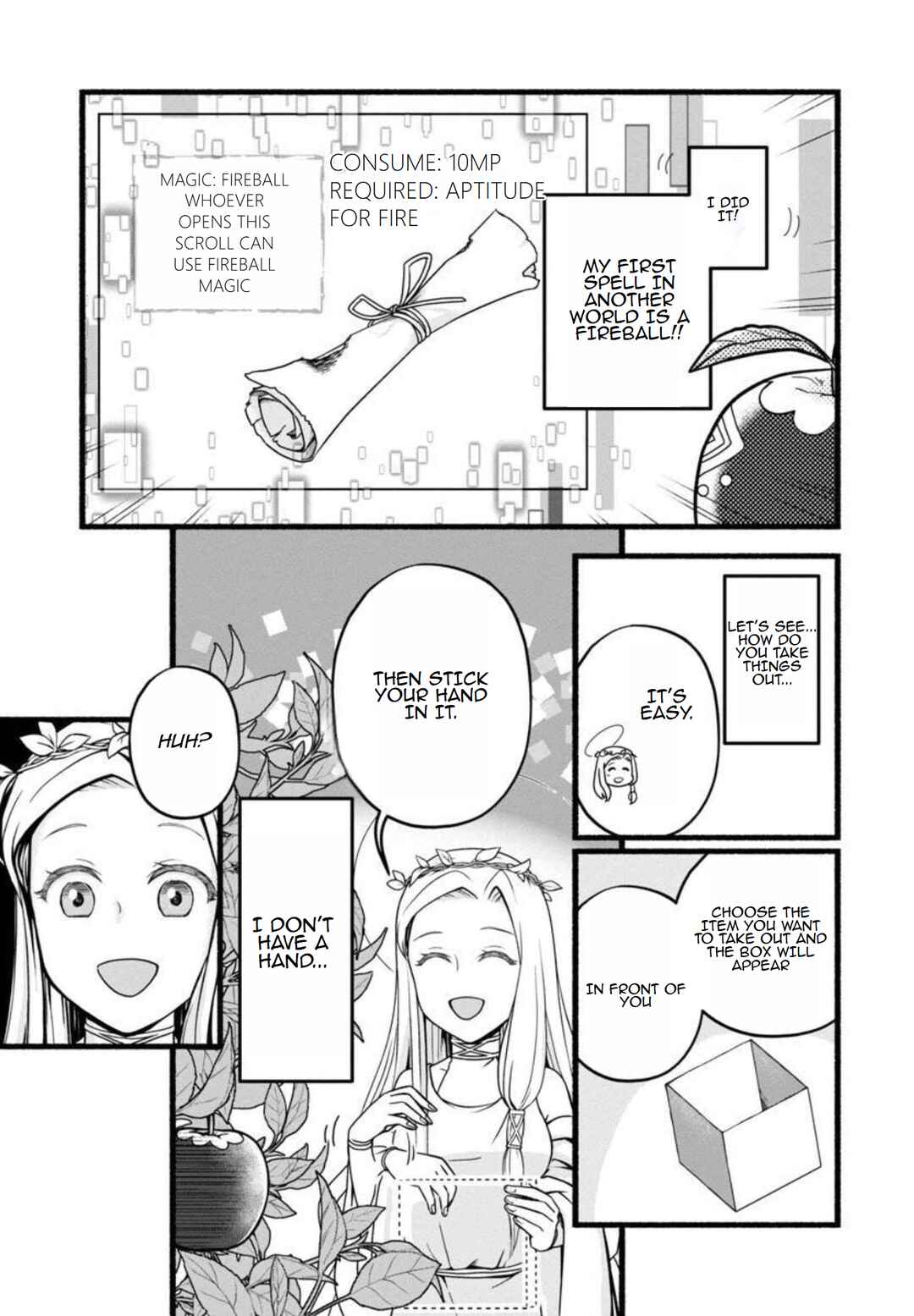 Page 8 Chapter 2 Ringo Tensei: Kindan no Kajitsu wa Kyou mo Korokoro to Musou suru