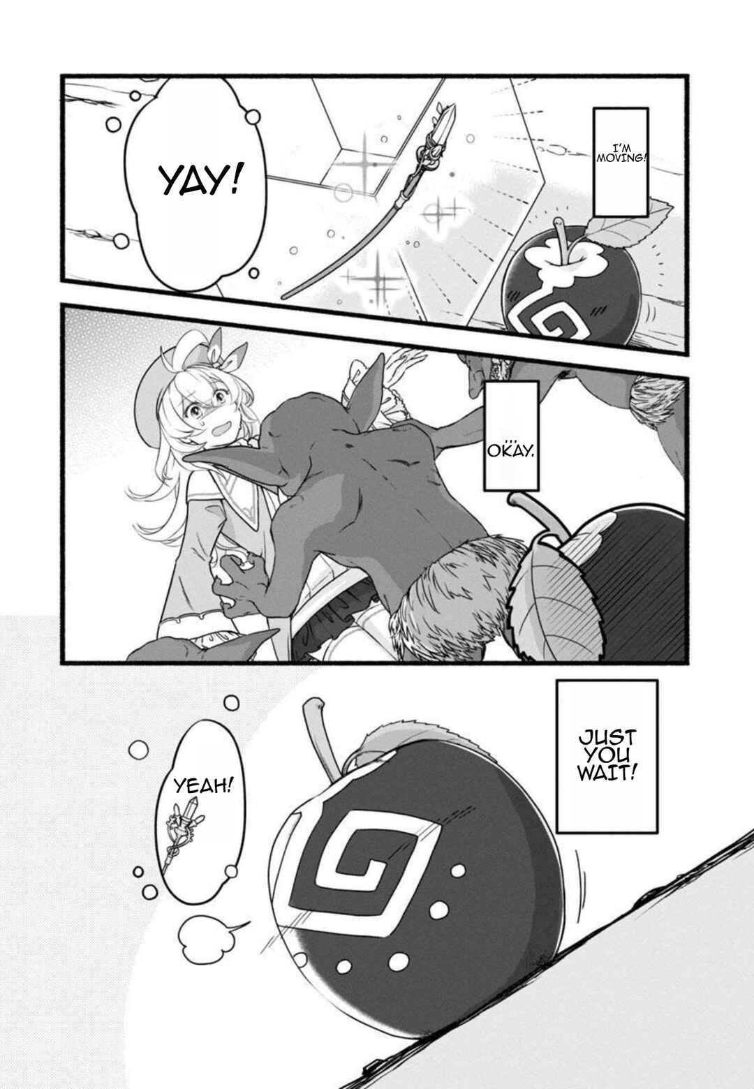 Page 21 Chapter 3 Ringo Tensei: Kindan no Kajitsu wa Kyou mo Korokoro to Musou suru