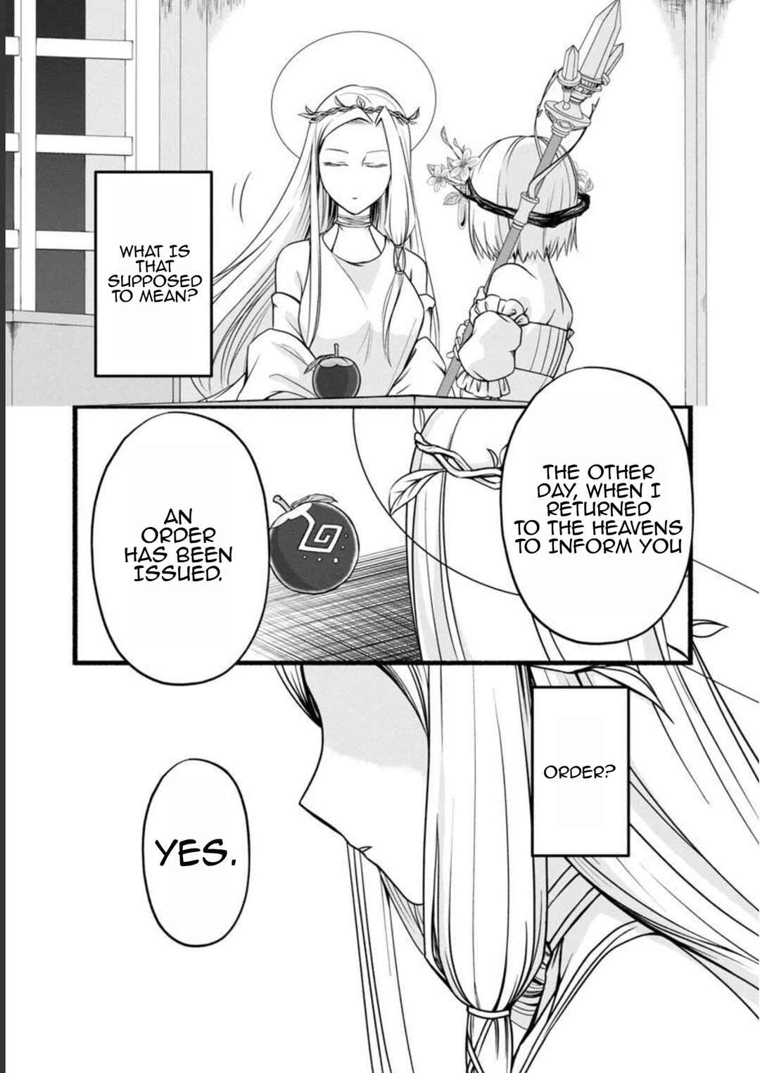 Page 4 Chapter 8 Ringo Tensei: Kindan no Kajitsu wa Kyou mo Korokoro to Musou suru