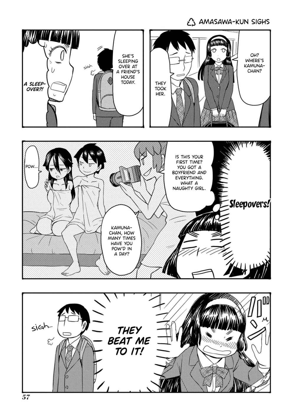 Page 1 Chapter 40 Amasawa-kun and Kamuna-chan