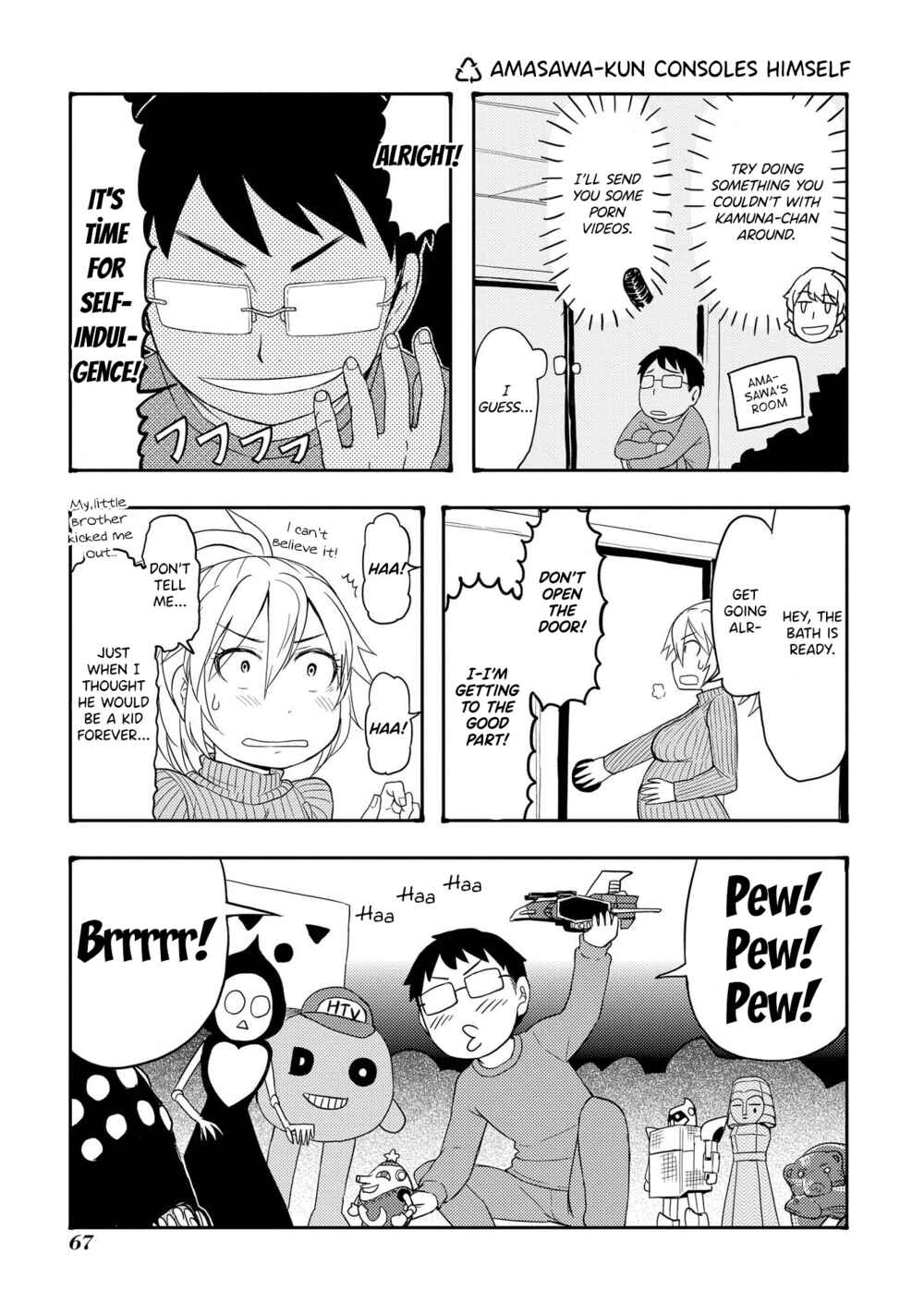 Page 1 Chapter 50 Amasawa-kun and Kamuna-chan