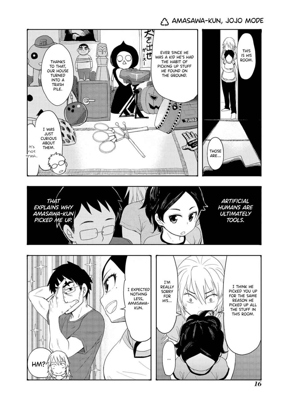 Page 1 Chapter 9 Amasawa-kun and Kamuna-chan