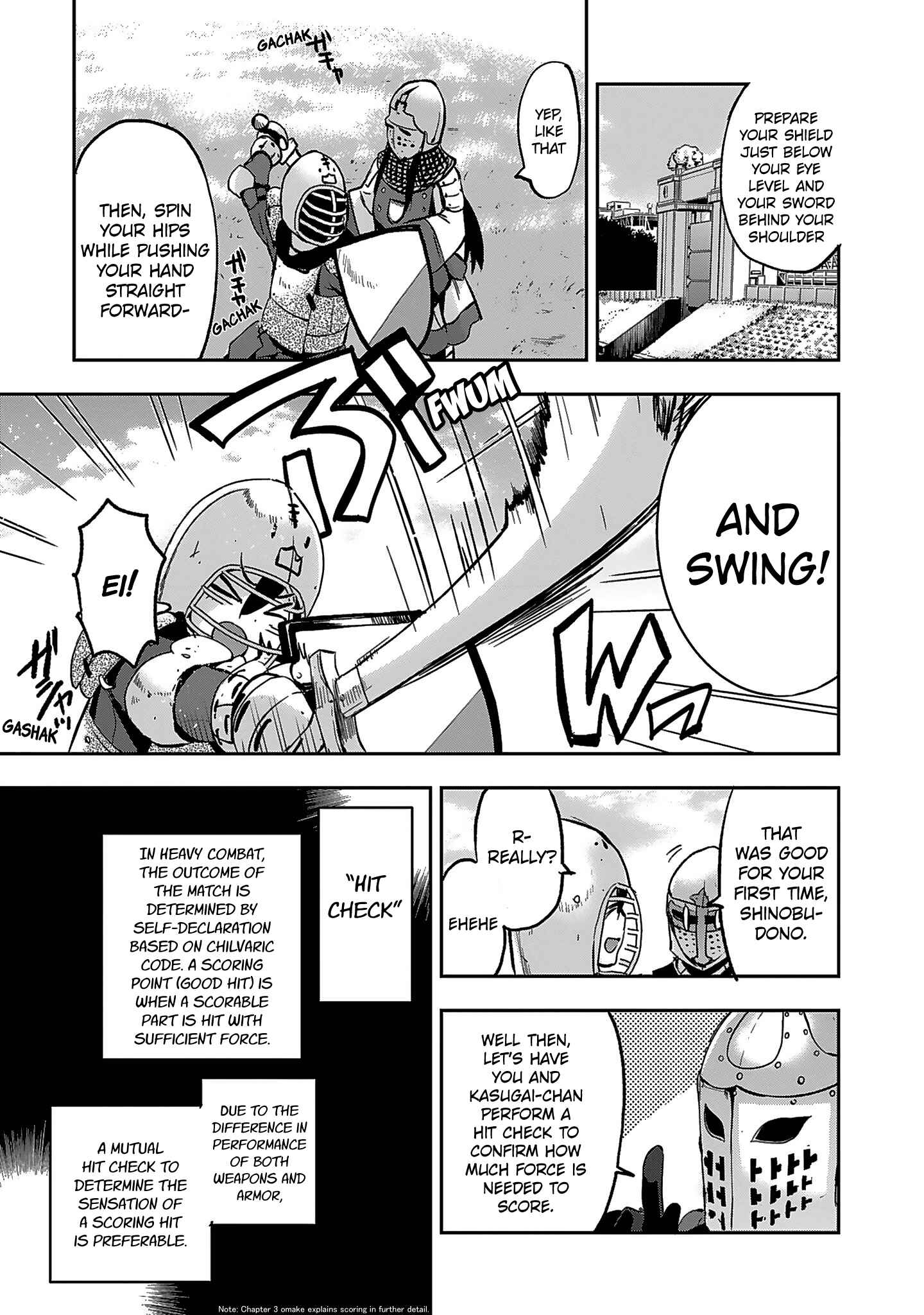 Page 19 Chapter 4 Shoujo Kishidan × Knight Tale