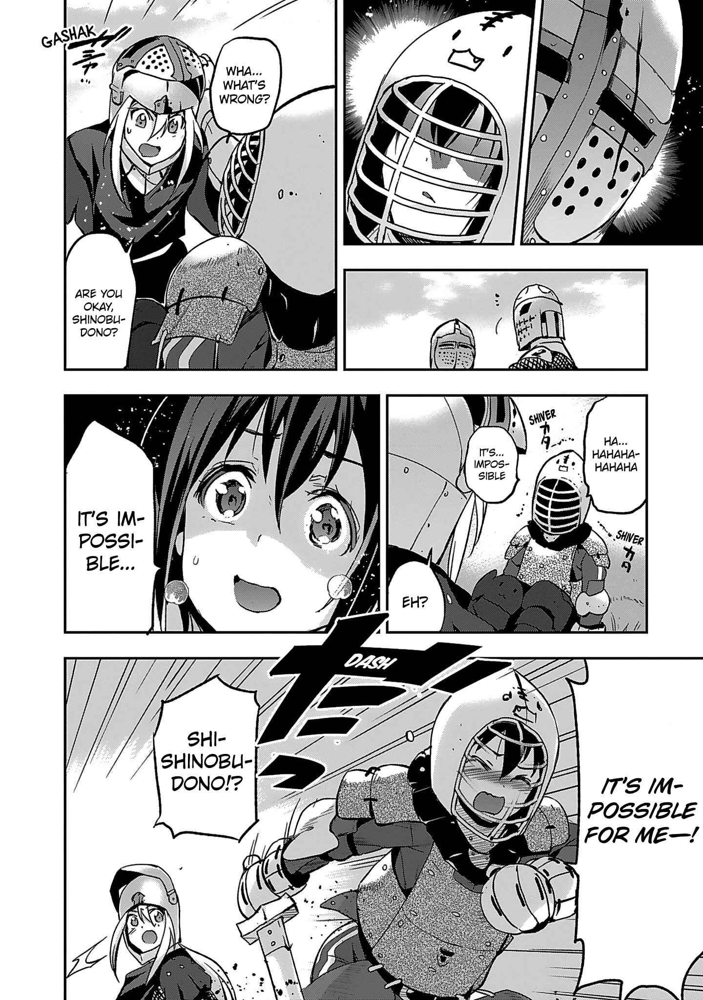 Page 22 Chapter 4 Shoujo Kishidan × Knight Tale