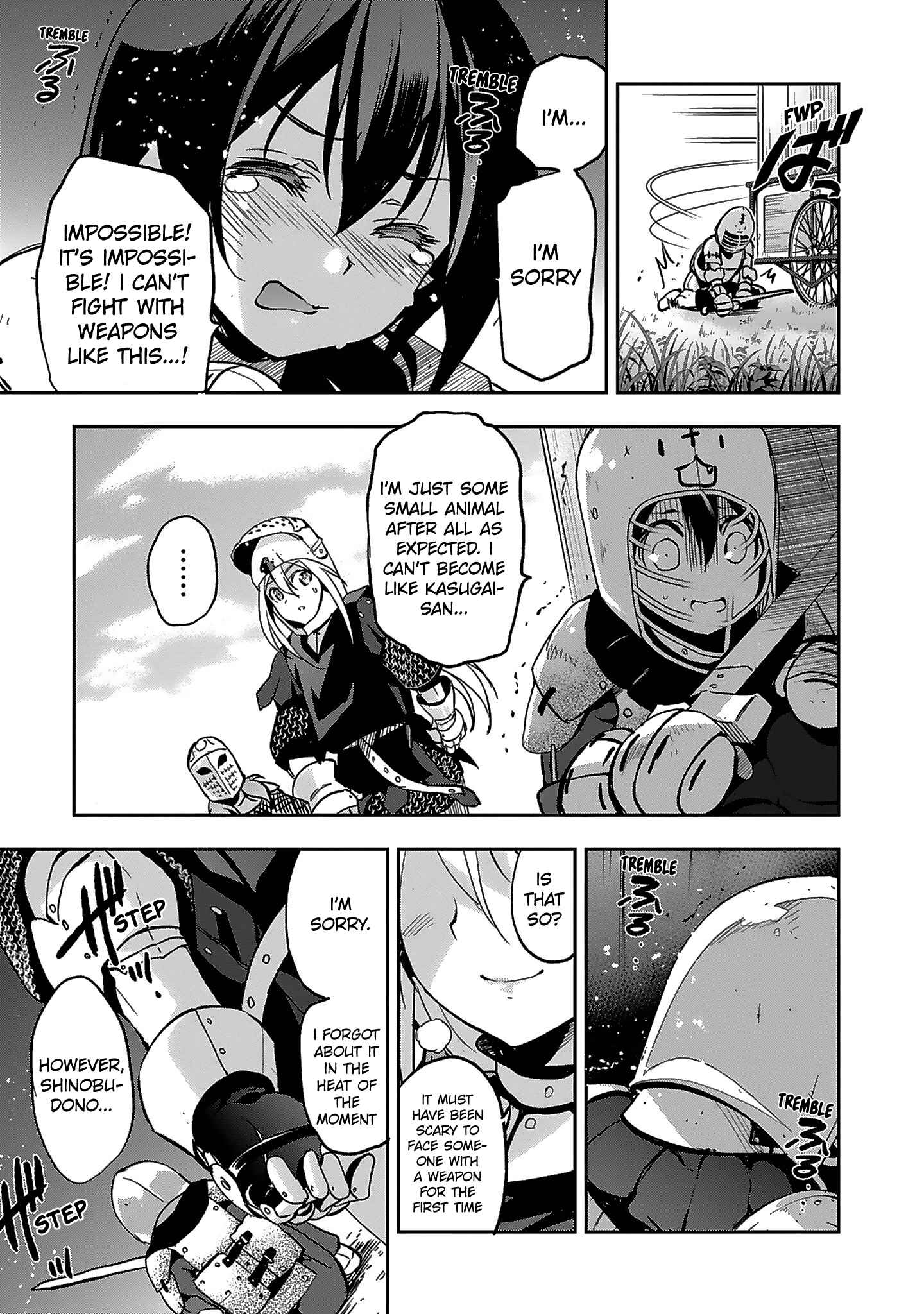 Page 23 Chapter 4 Shoujo Kishidan × Knight Tale