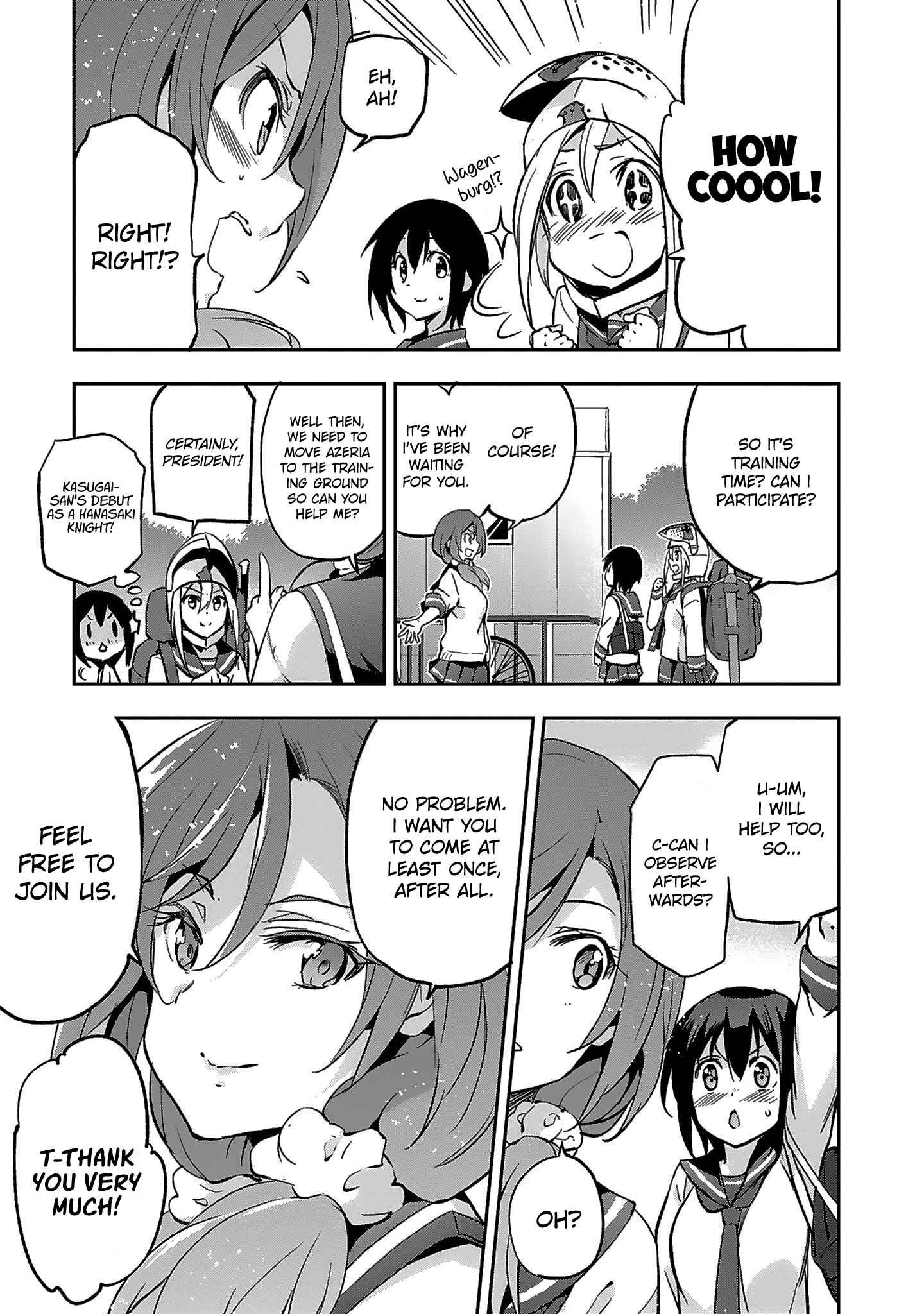 Page 7 Chapter 4 Shoujo Kishidan × Knight Tale