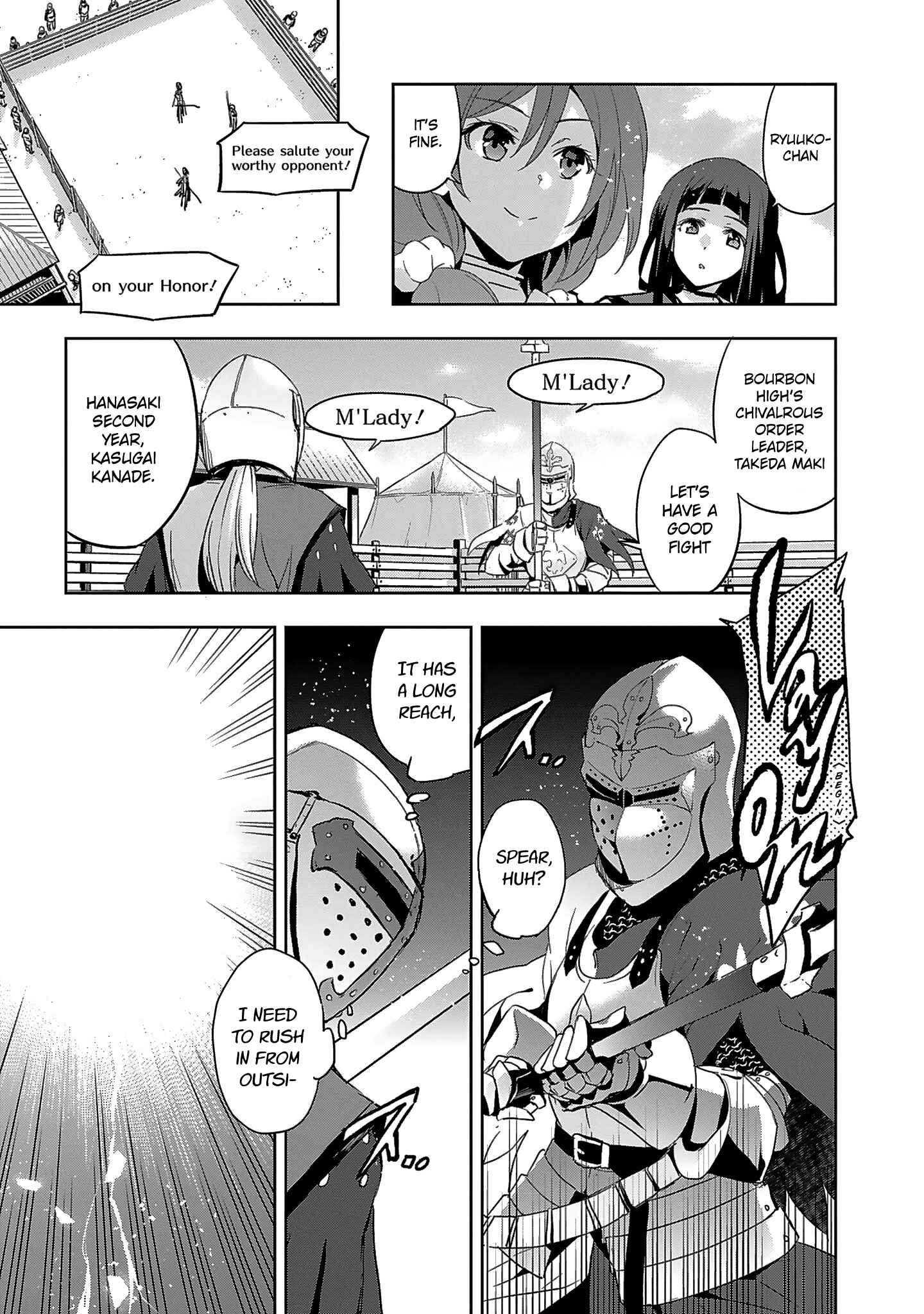 Page 27 Chapter 5 Shoujo Kishidan × Knight Tale