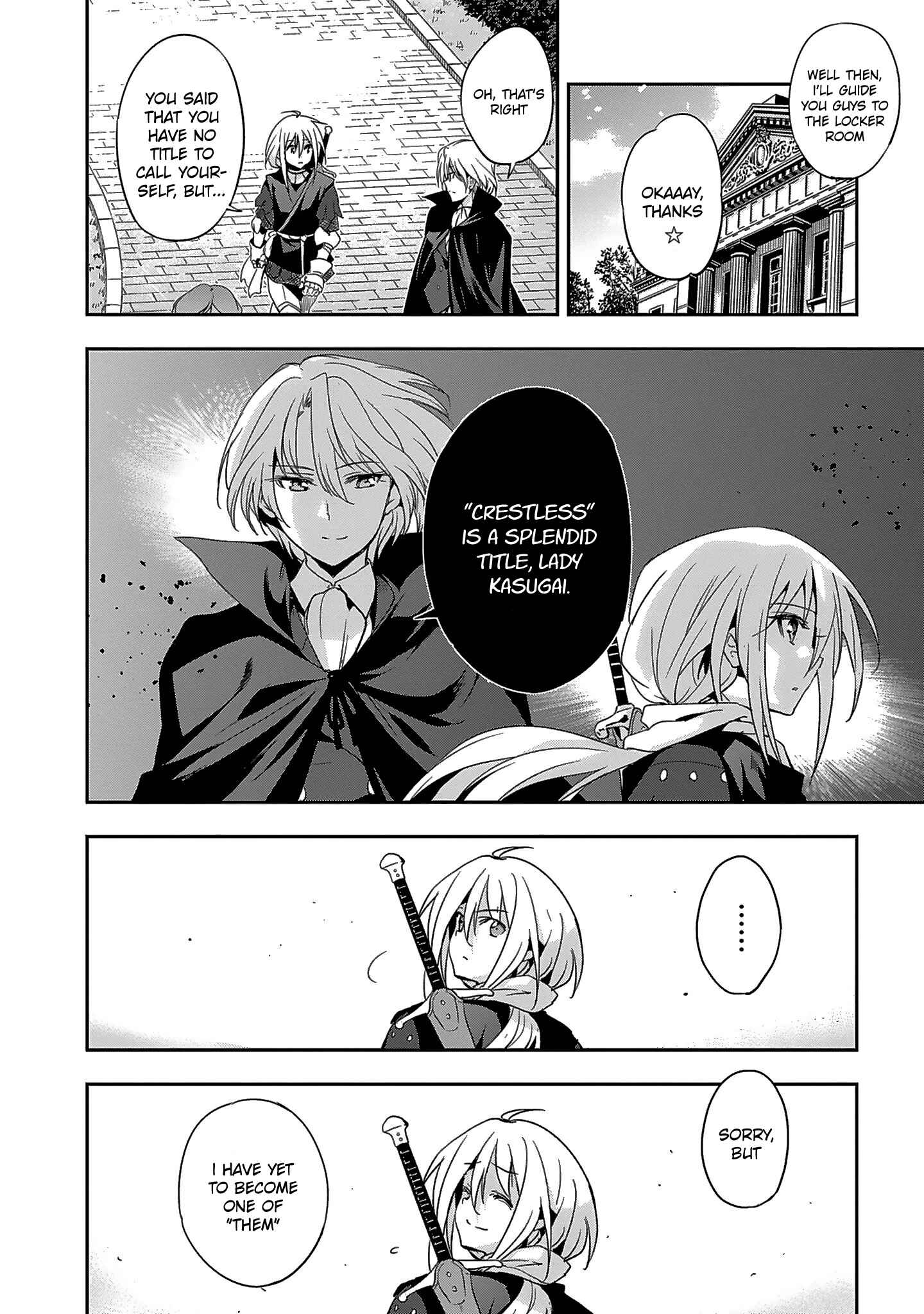 Page 8 Chapter 5 Shoujo Kishidan × Knight Tale