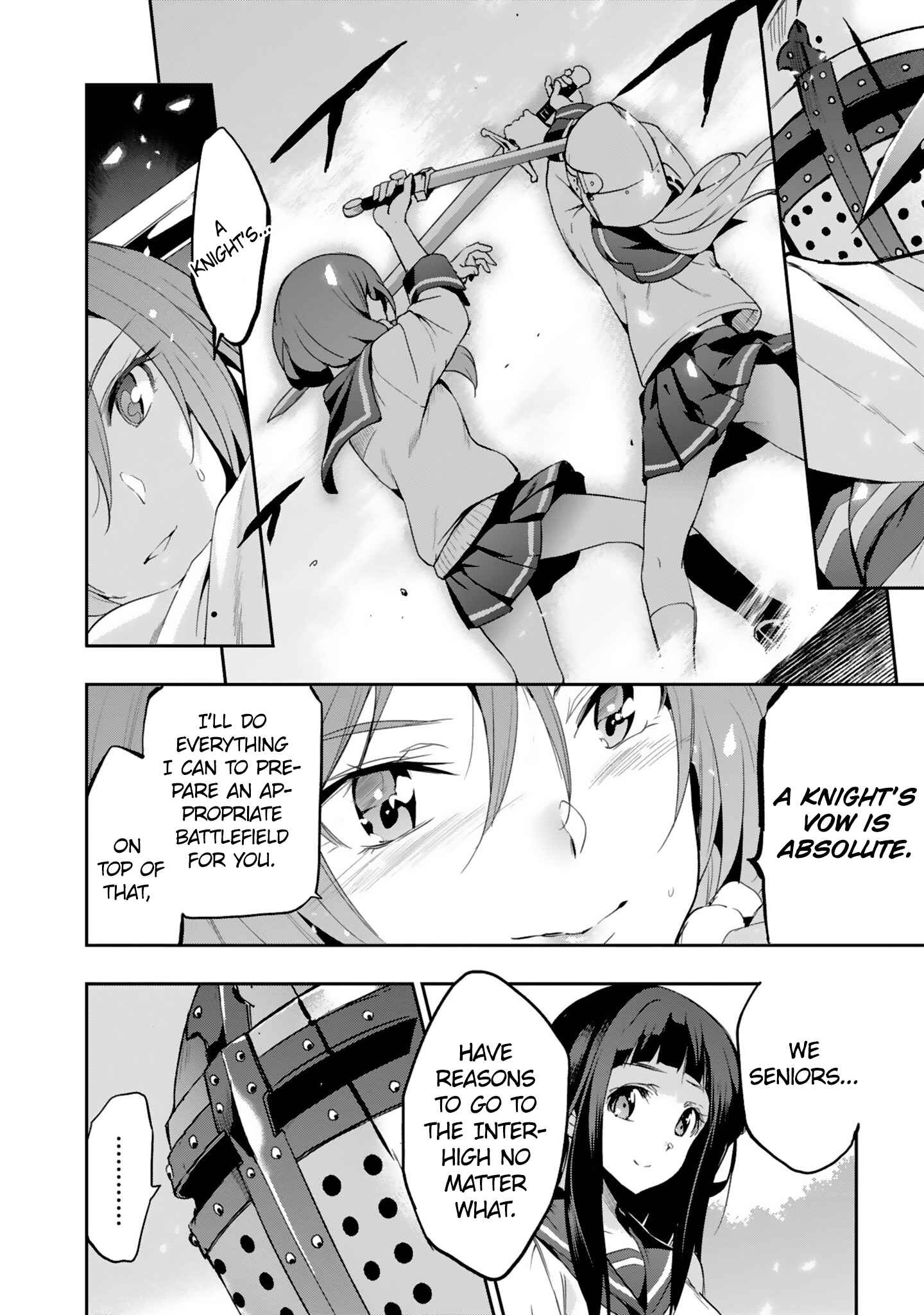 Page 14 Chapter 7 Shoujo Kishidan × Knight Tale