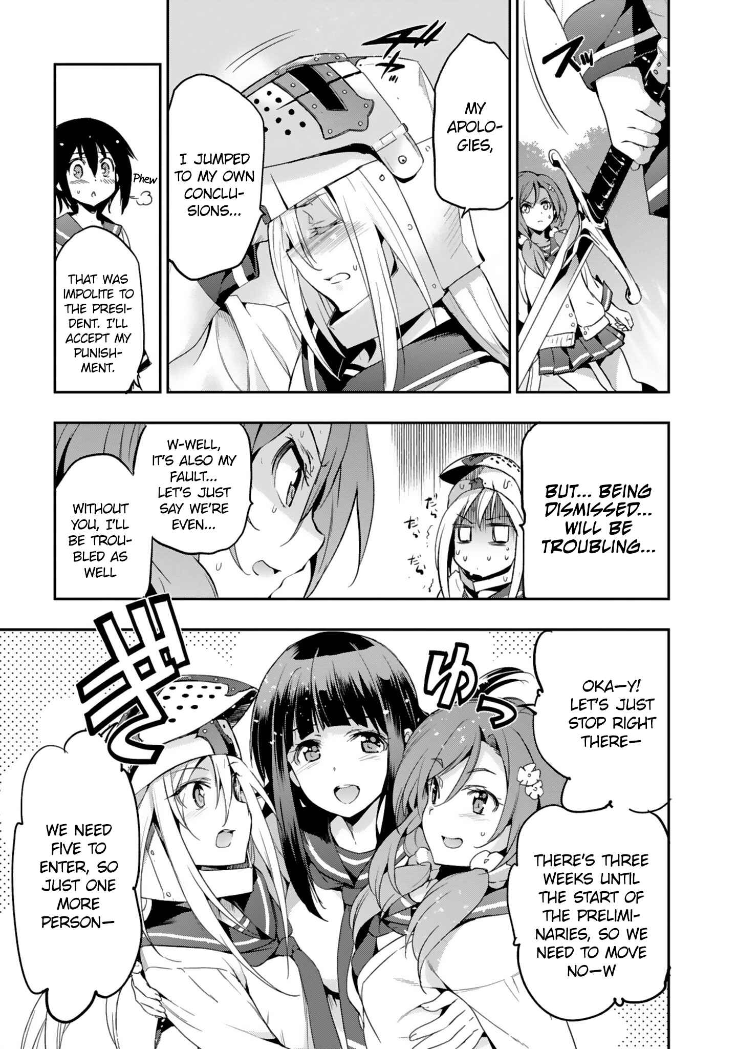 Page 15 Chapter 7 Shoujo Kishidan × Knight Tale