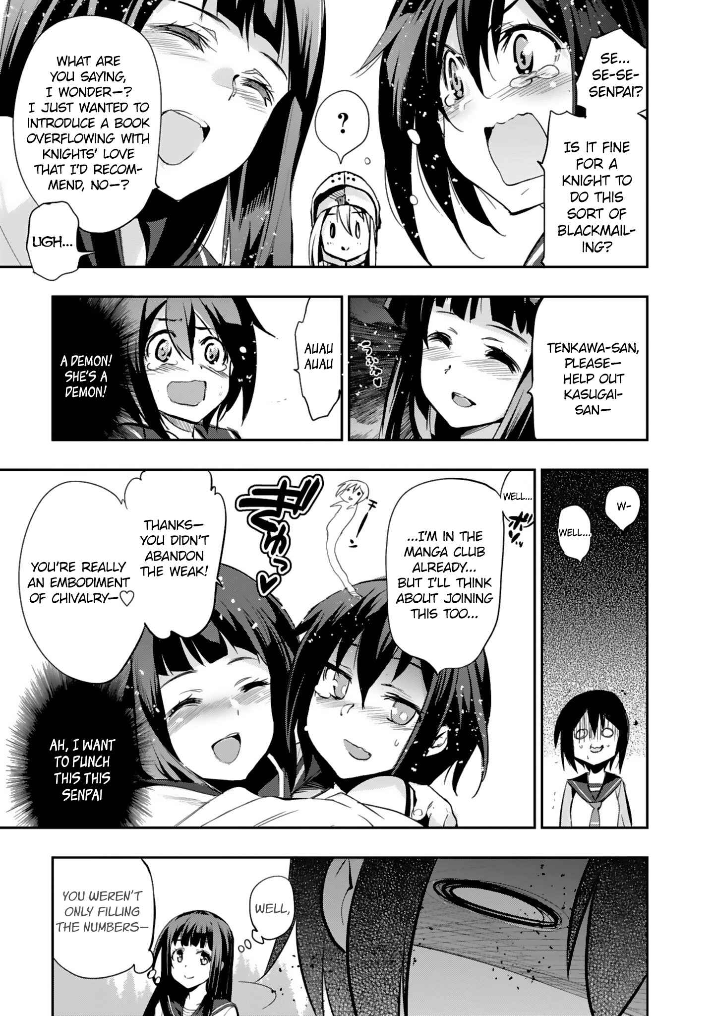 Page 17 Chapter 7 Shoujo Kishidan × Knight Tale