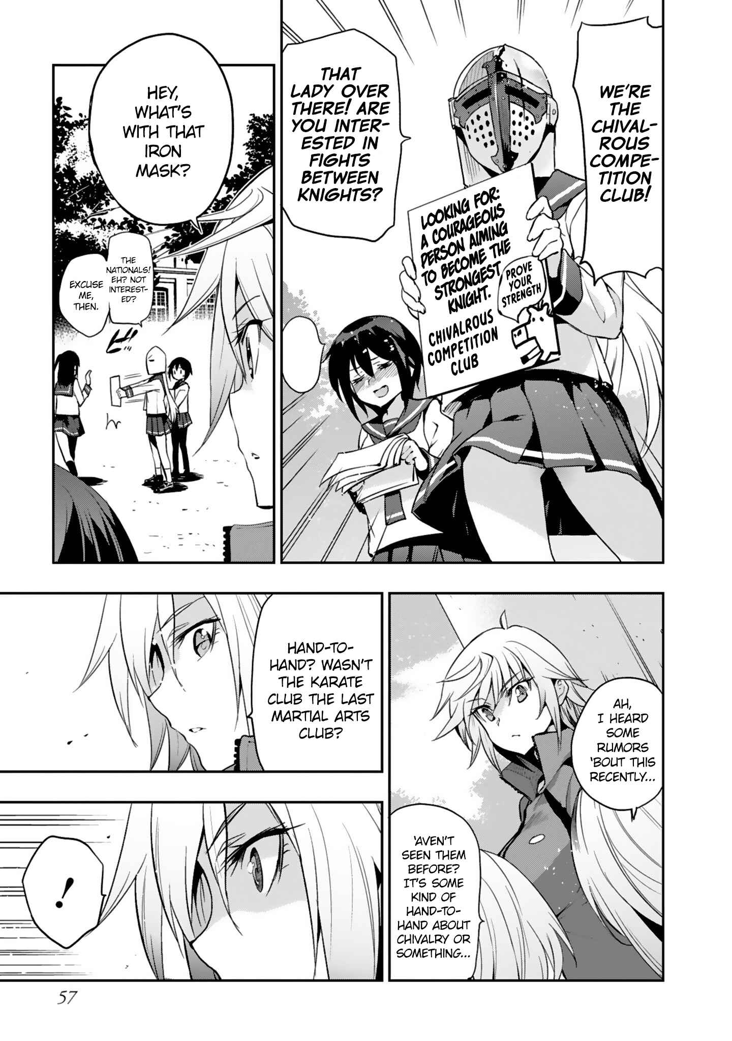 Page 25 Chapter 7 Shoujo Kishidan × Knight Tale