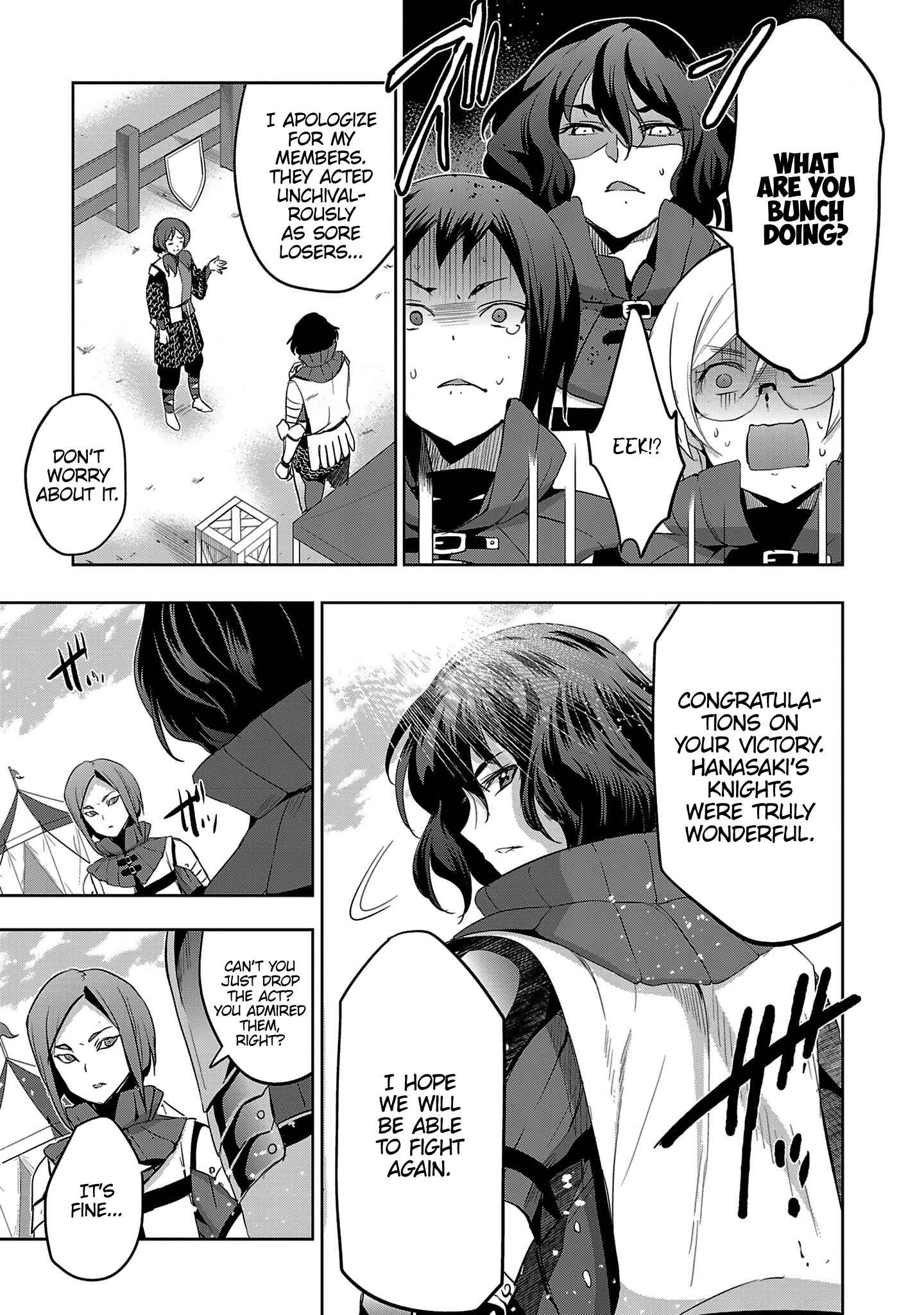 Page 13 Chapter 19 Shoujo Kishidan × Knight Tale