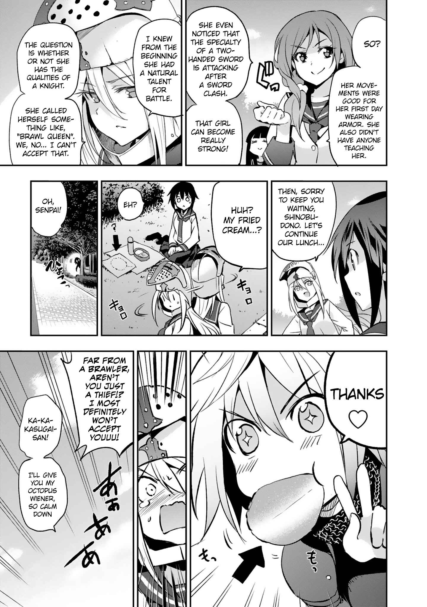 Page 13 Chapter 9 Shoujo Kishidan × Knight Tale