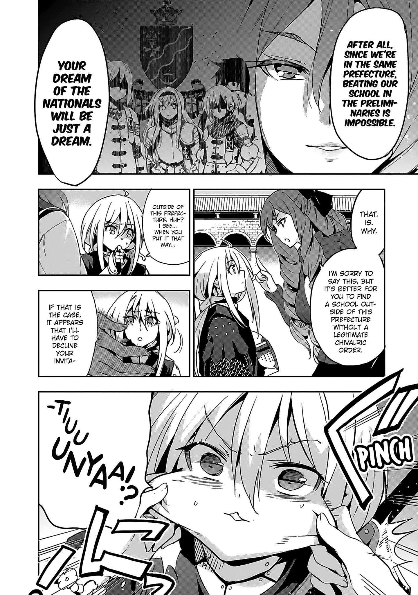 Page 14 Chapter 3 Shoujo Kishidan × Knight Tale