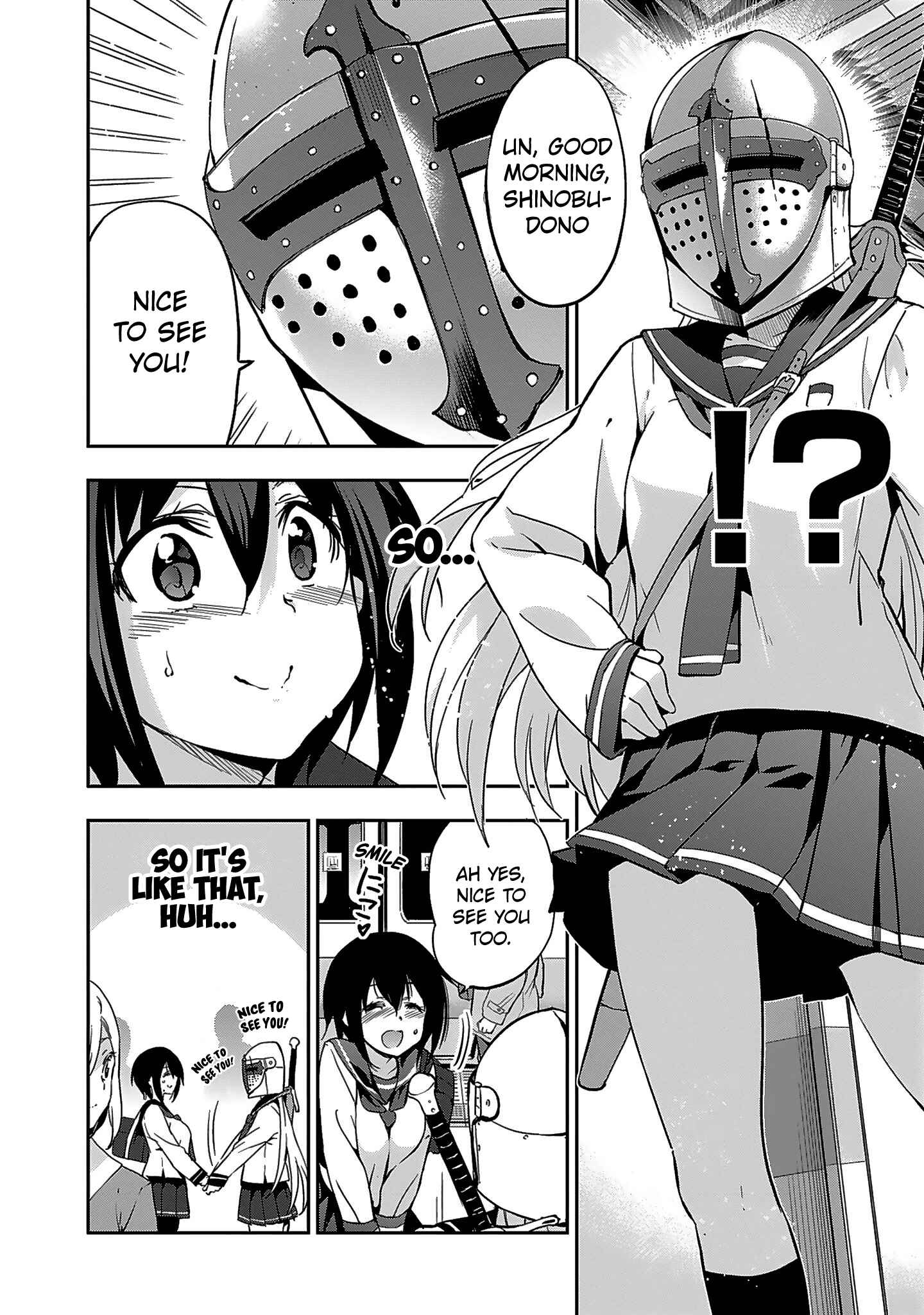 Page 28 Chapter 3 Shoujo Kishidan × Knight Tale