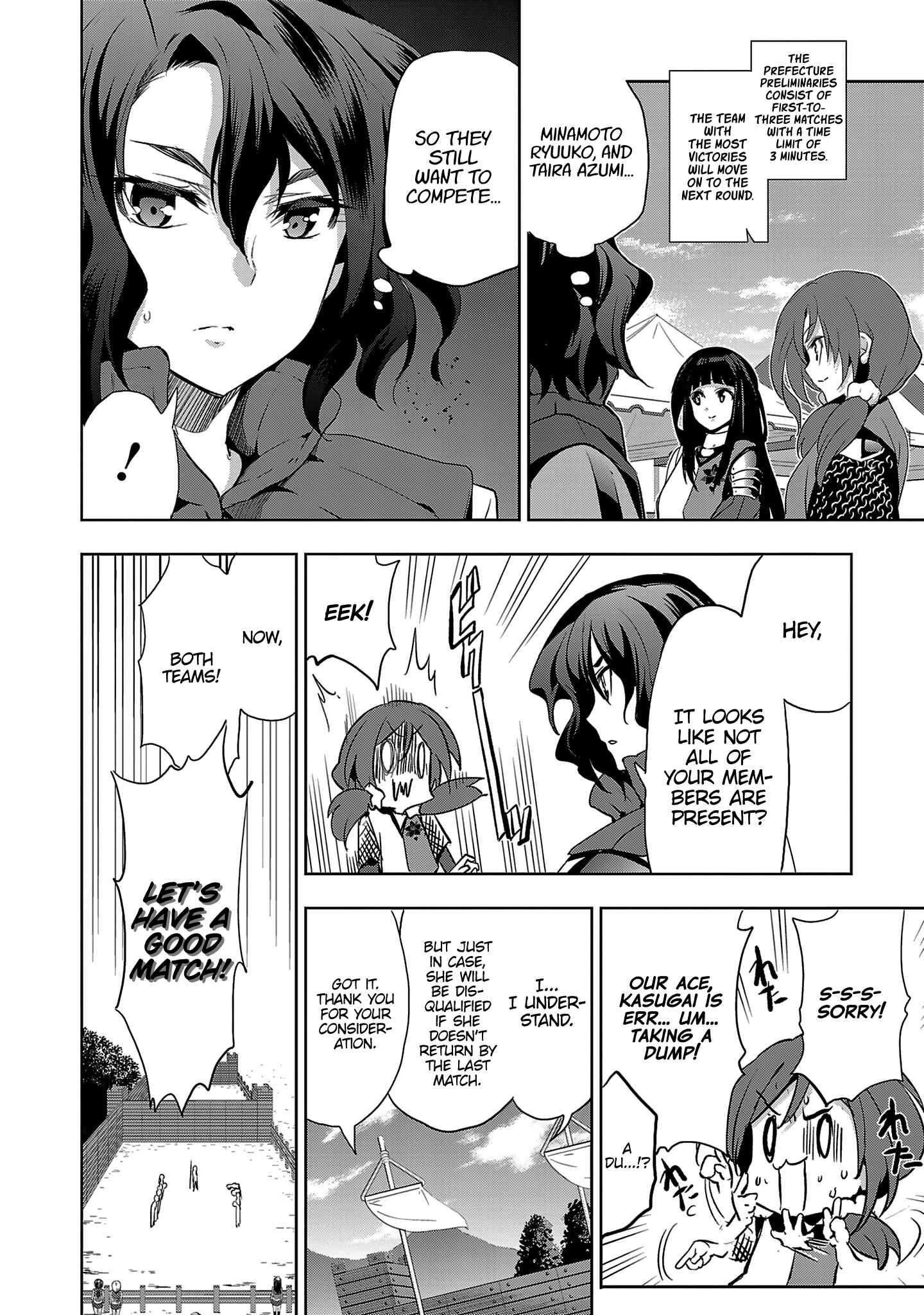 Page 12 Chapter 13 Shoujo Kishidan × Knight Tale