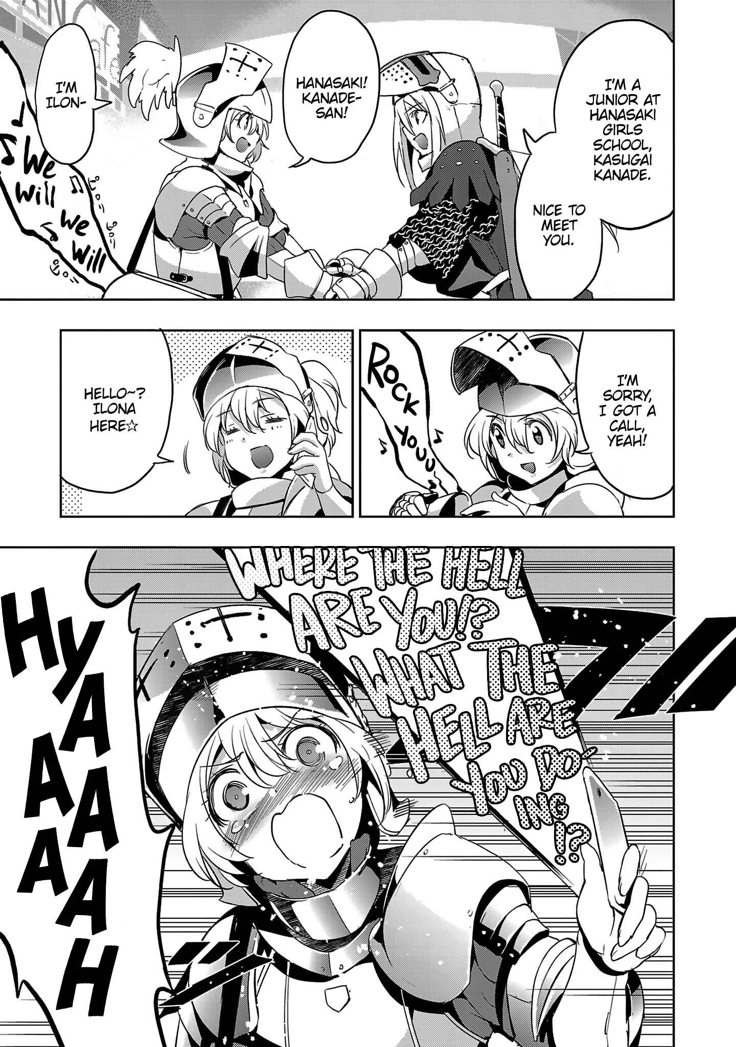 Page 7 Chapter 13 Shoujo Kishidan × Knight Tale