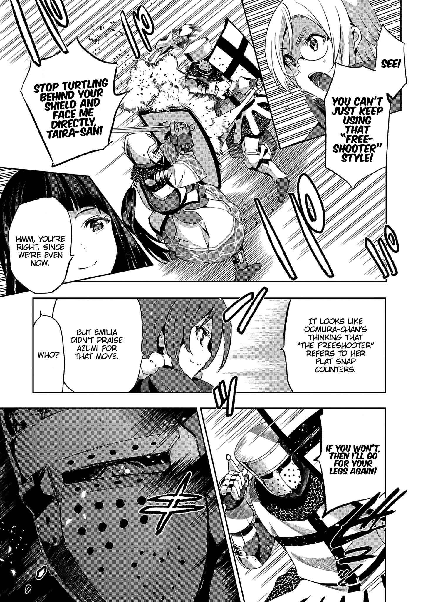 Page 11 Chapter 15 Shoujo Kishidan × Knight Tale