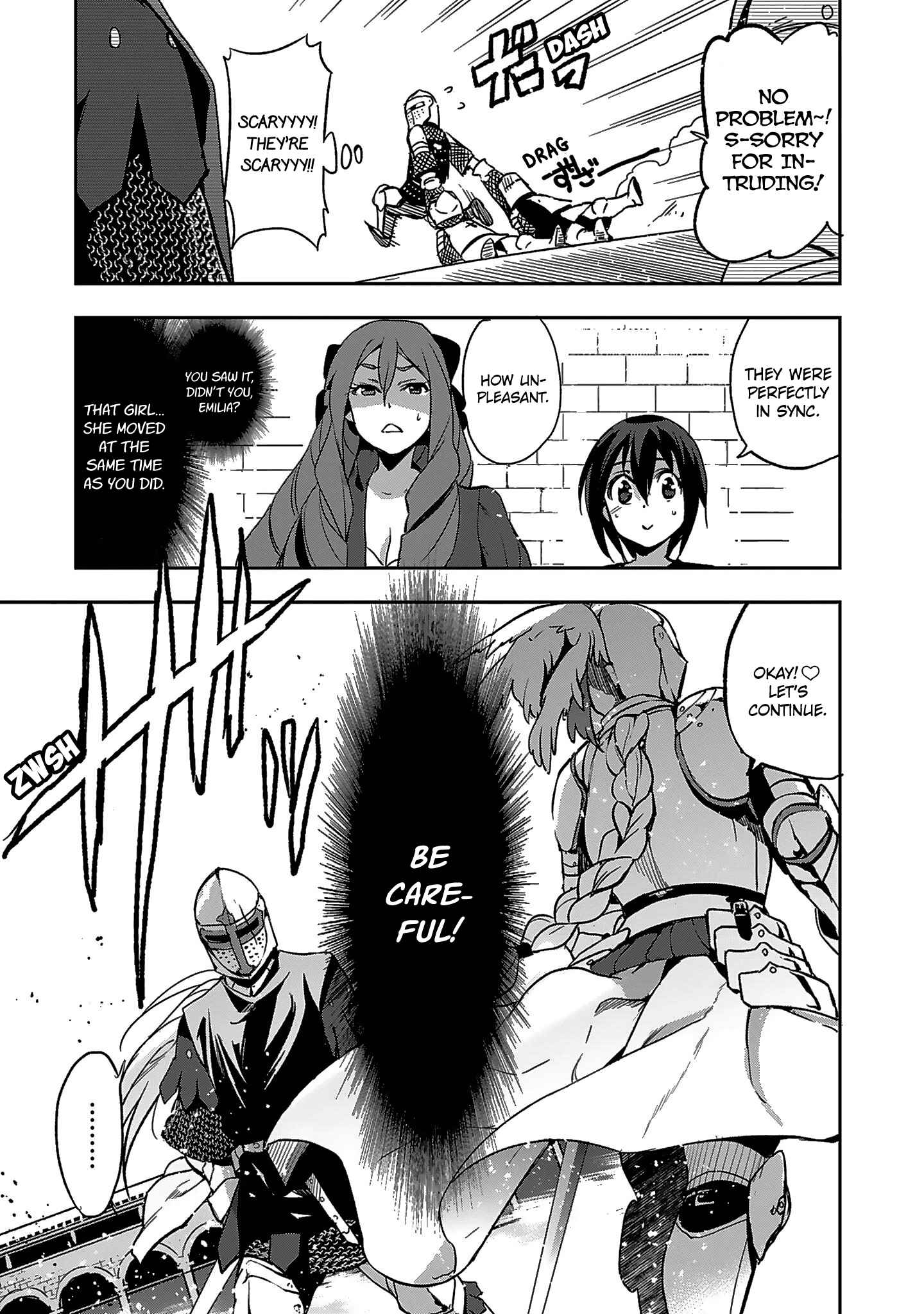 Page 19 Chapter 2 Shoujo Kishidan × Knight Tale