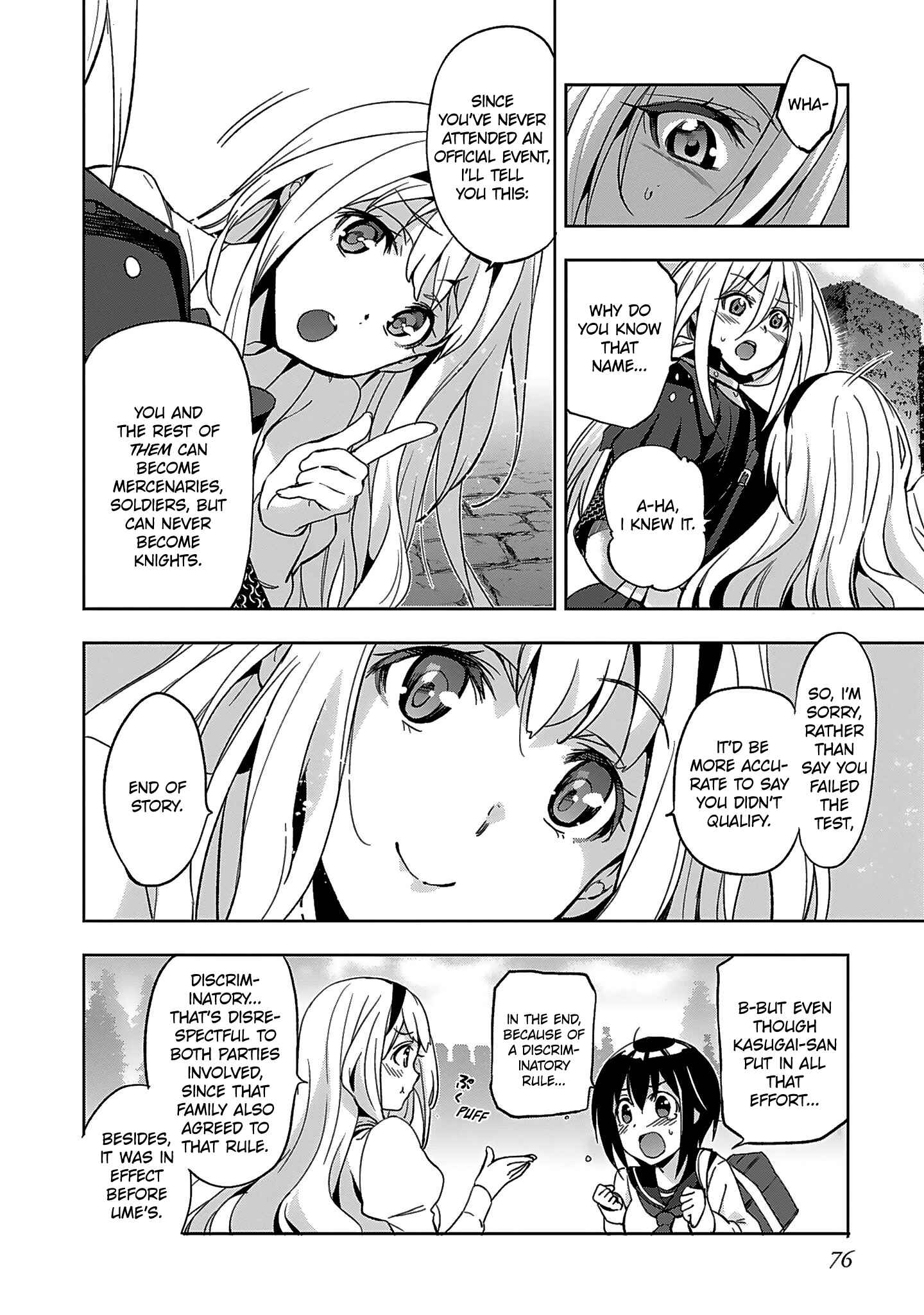 Page 6 Chapter 2 Shoujo Kishidan × Knight Tale