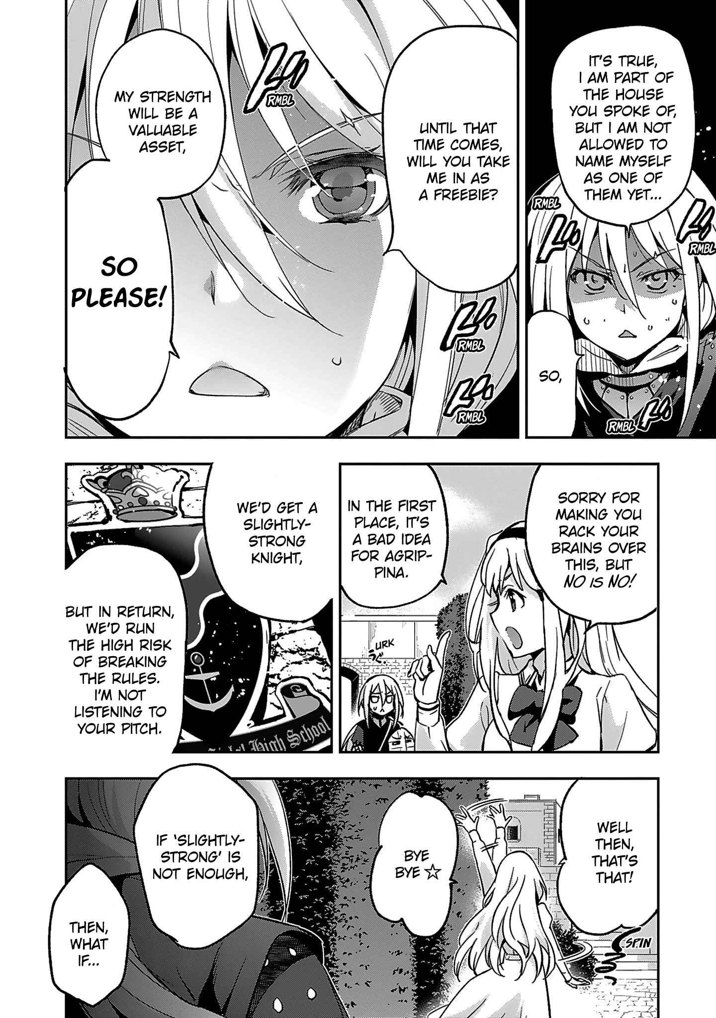 Page 8 Chapter 2 Shoujo Kishidan × Knight Tale