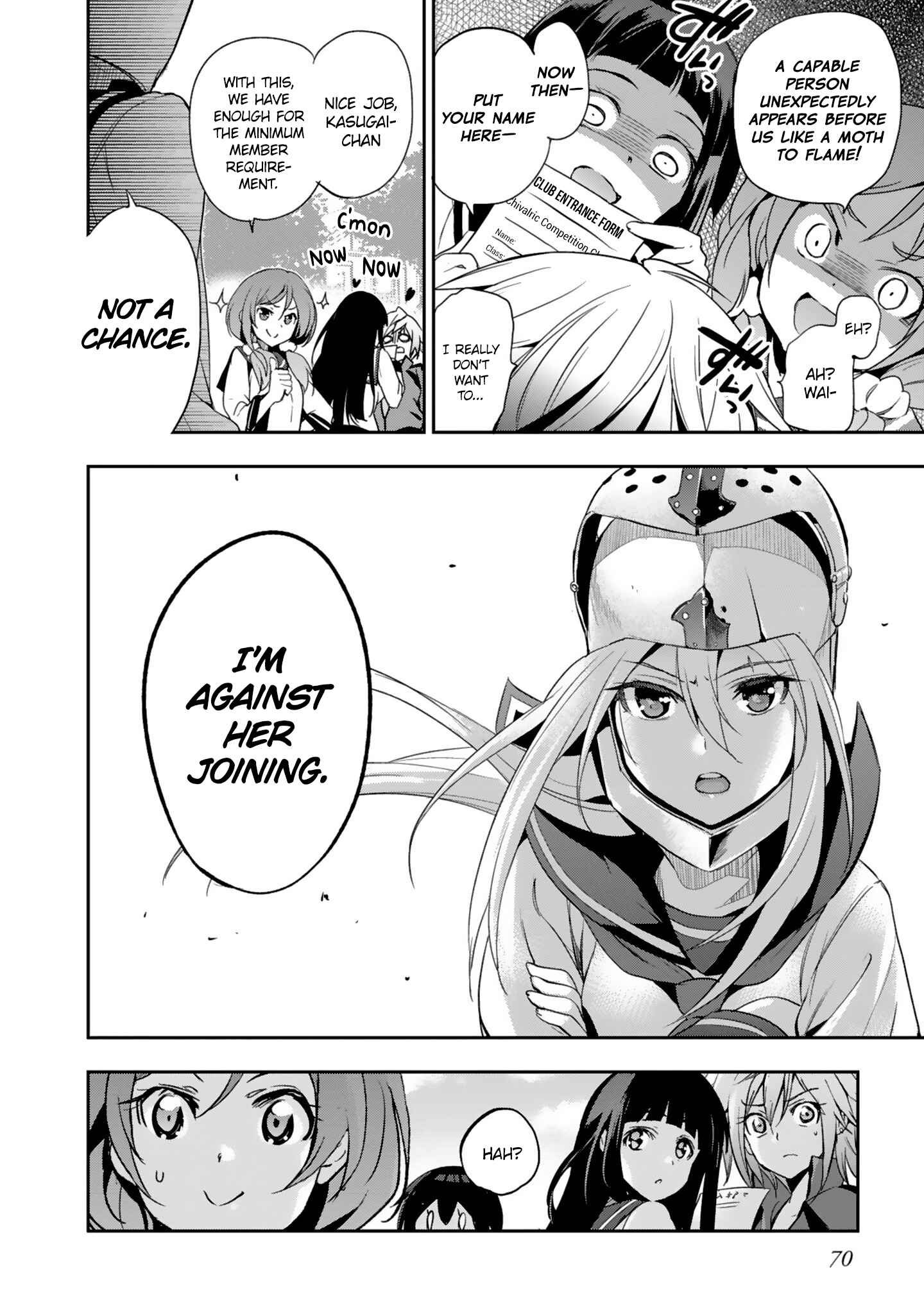 Page 10 Chapter 8 Shoujo Kishidan × Knight Tale