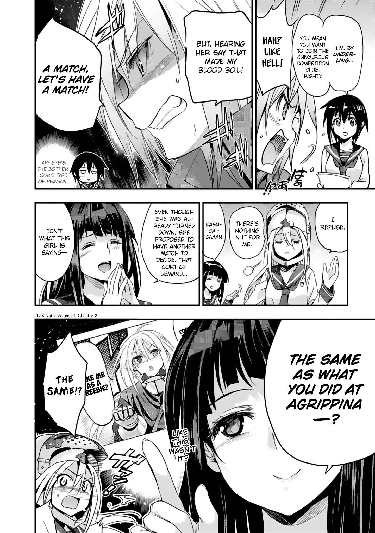 Page 14 Chapter 8 Shoujo Kishidan × Knight Tale