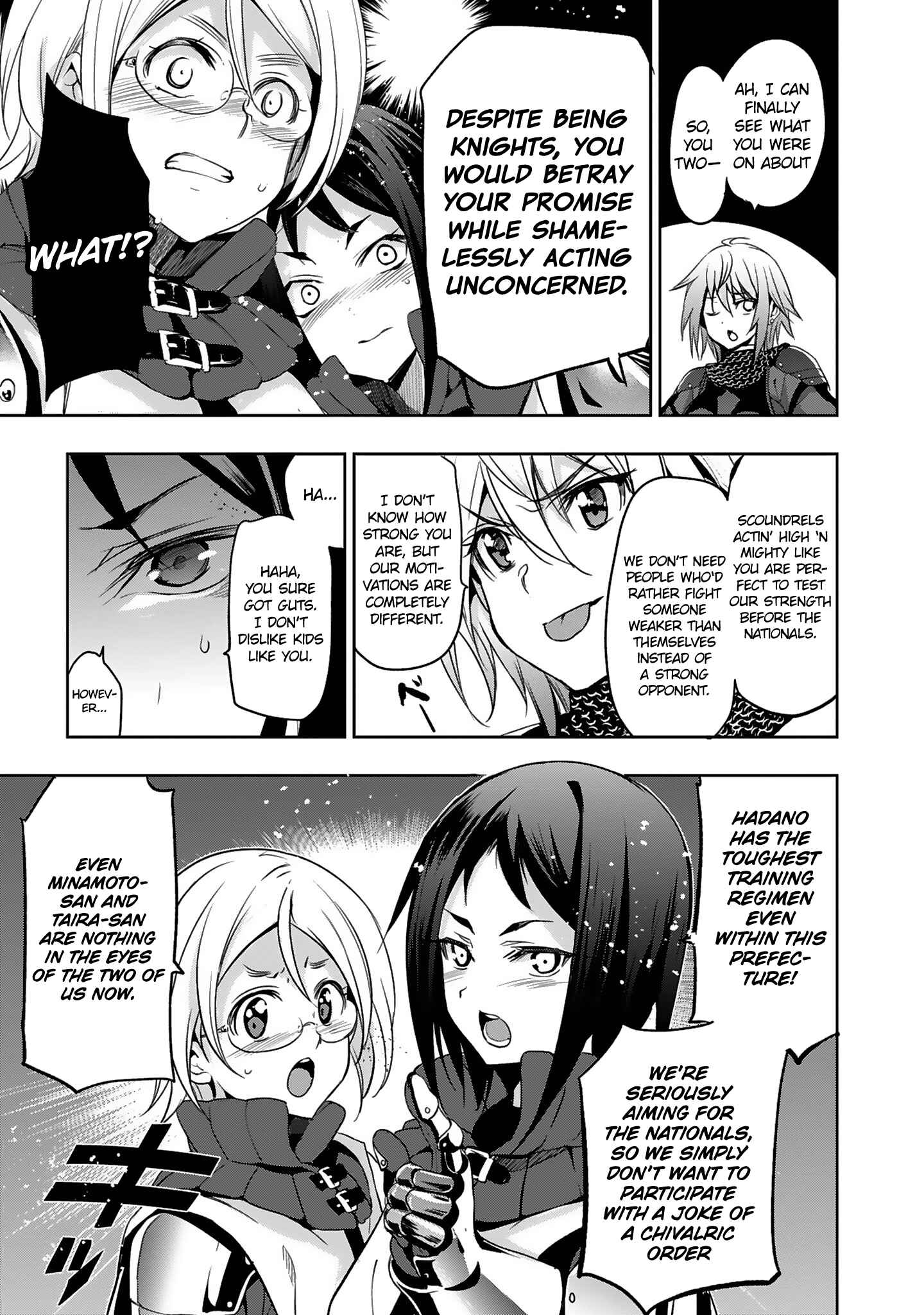 Page 9 Chapter 12 Shoujo Kishidan × Knight Tale