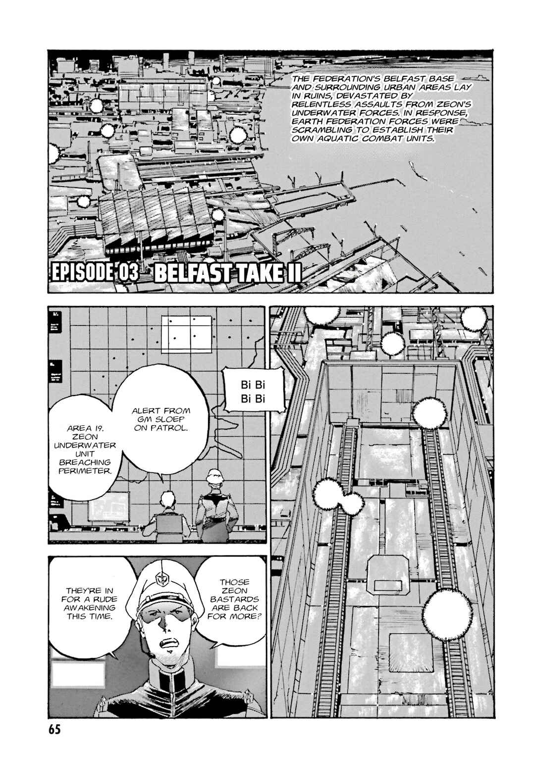 Page 1 Chapter 3 Mobile Suit Gundam: The Nameless Battlefield