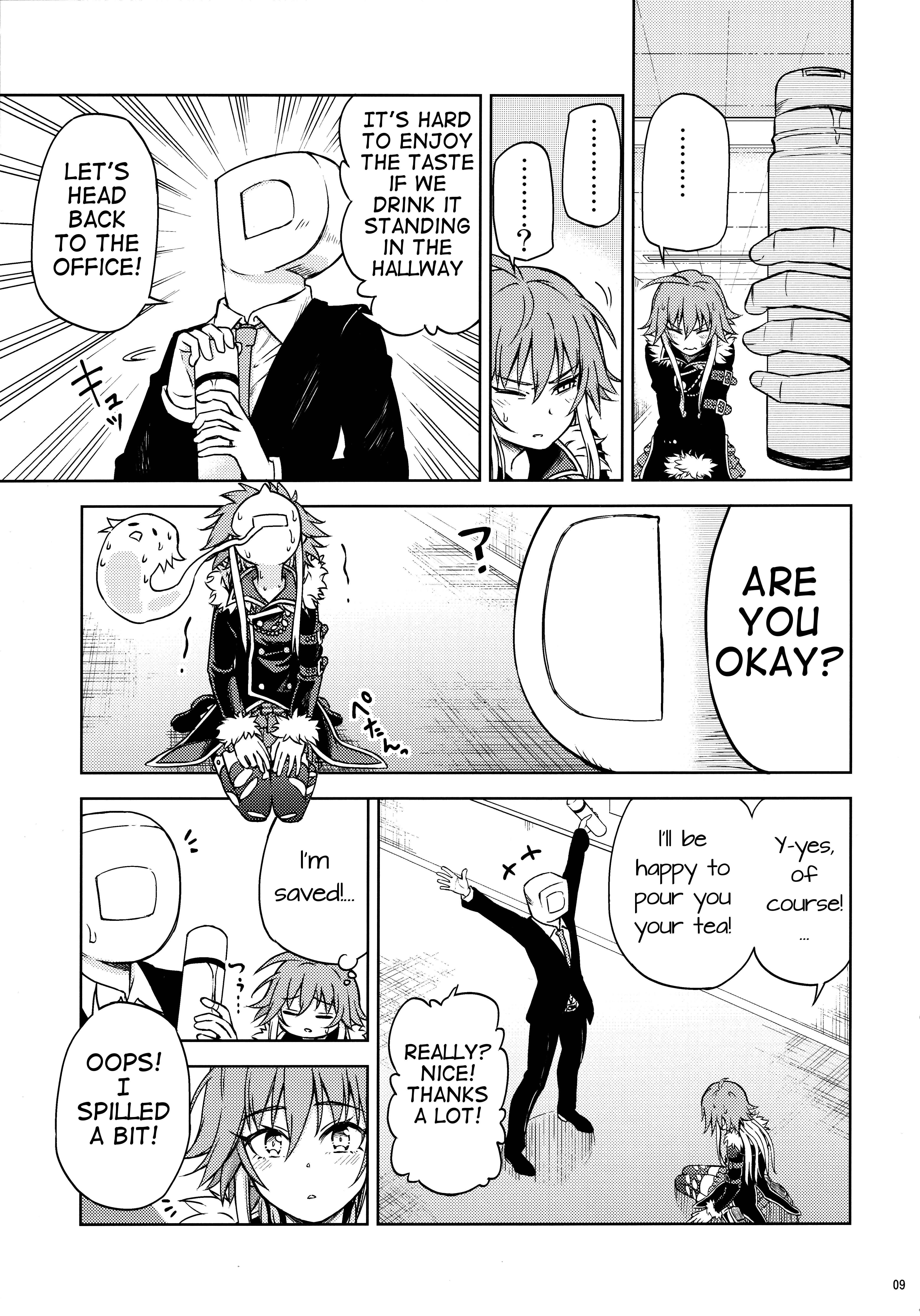 Page 8 Chapter Unknown_6dac THE iDOLM@STER Cinderella Girls - Hukai Suru Sekai (Doujinshi)