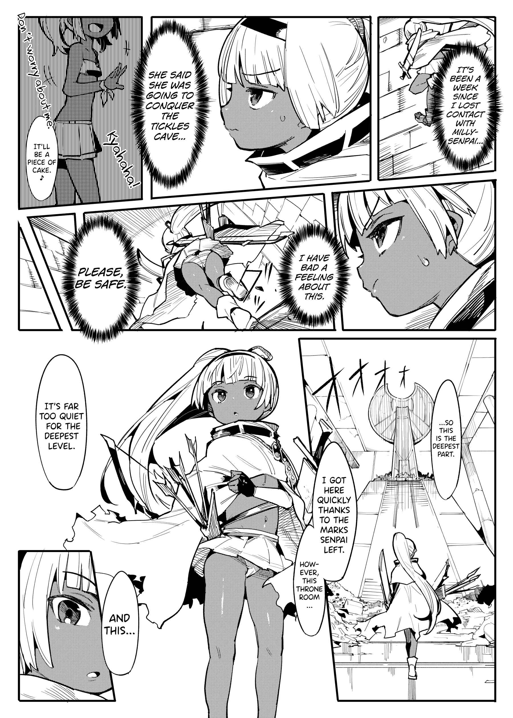 Page 4 Chapter 2 Bishoujo Touzoku Kusuguri Trap Dungeon!