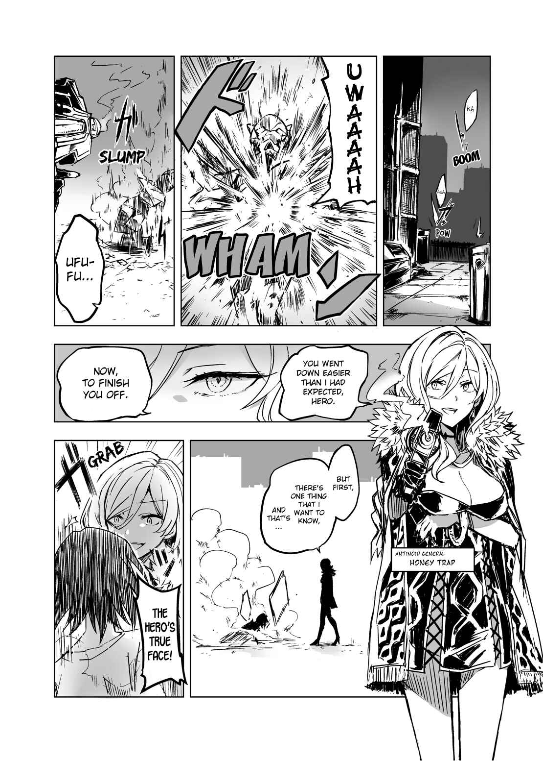 Page 2 Chapter 0.1 Hero-san to Moto Onna Kanbu-san