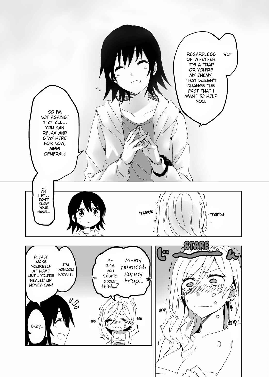 Page 8 Chapter 0.1 Hero-san to Moto Onna Kanbu-san