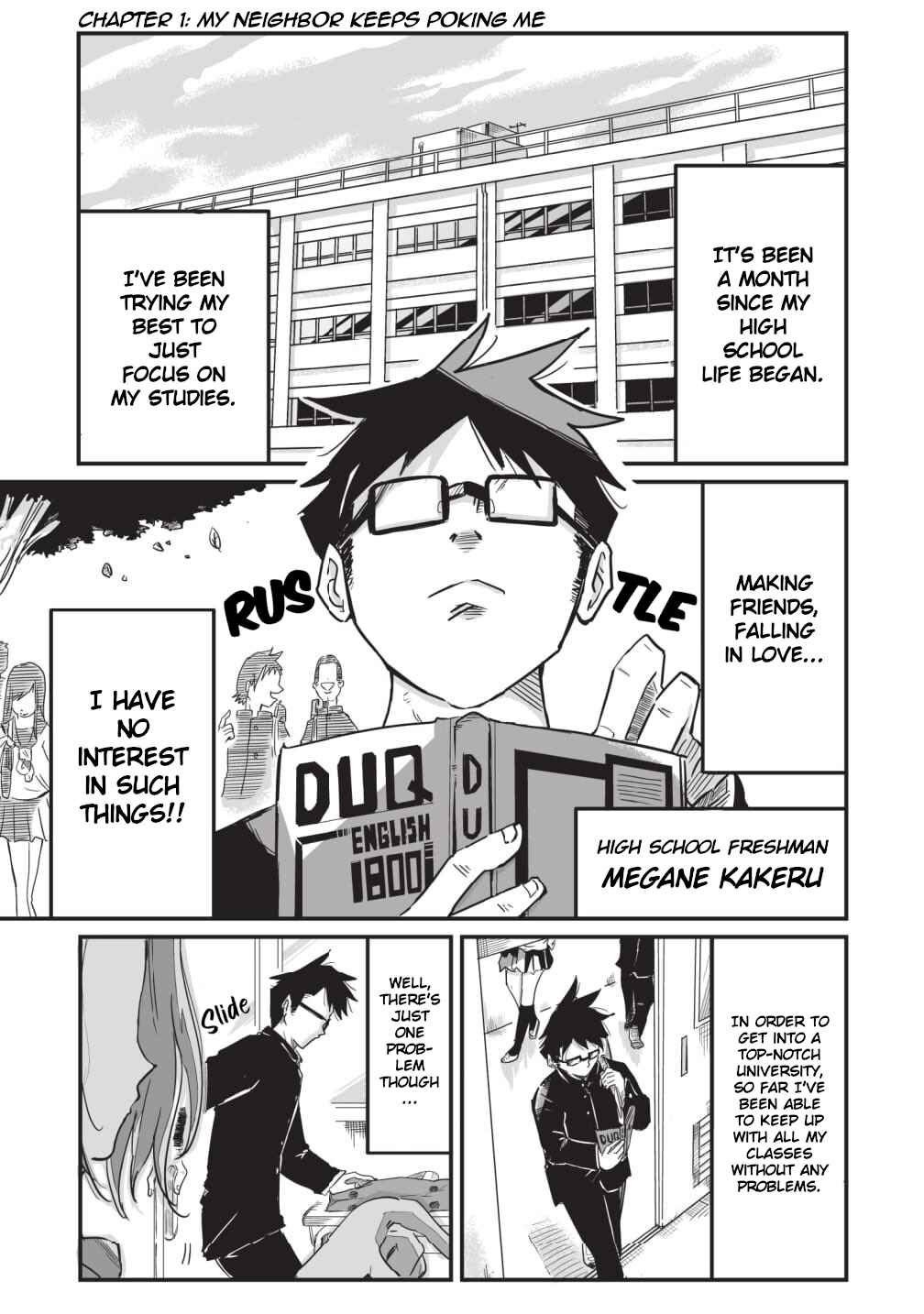 Page 2 Chapter 1 My Neighbor Keeps Poking Me