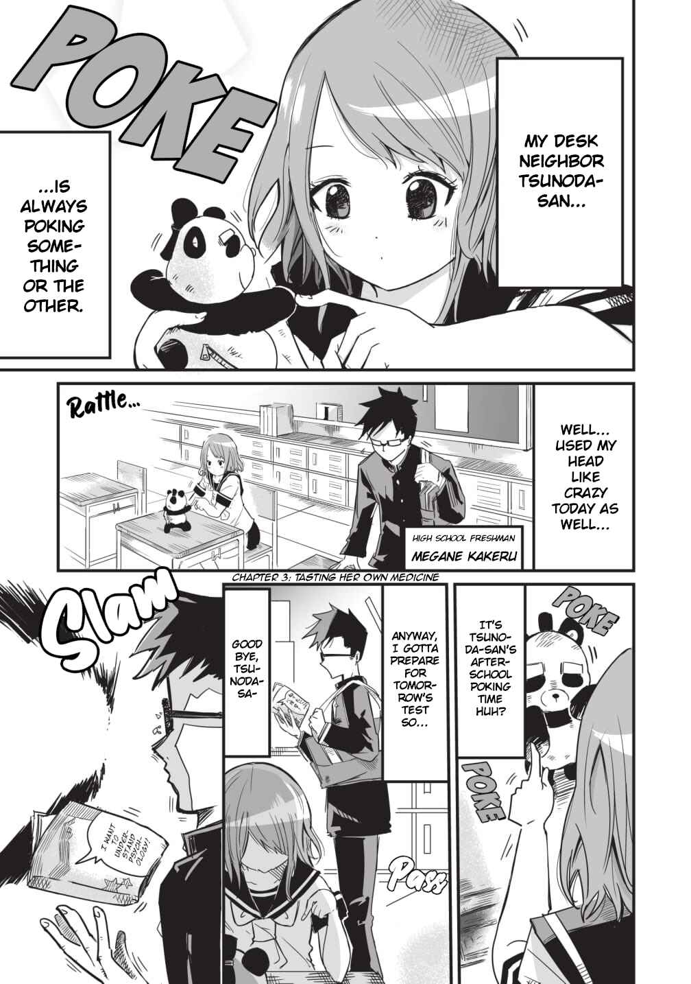 Page 1 Chapter 3 My Neighbor Keeps Poking Me