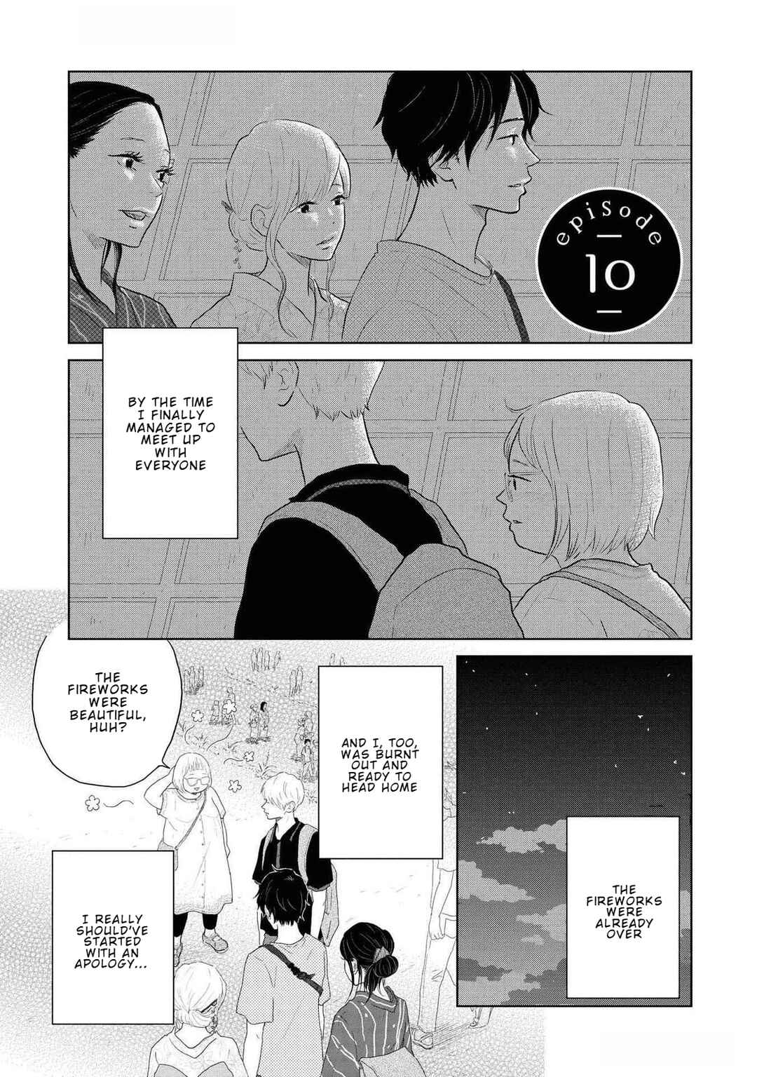 Page 1 Chapter 10 Yamato wa Koi no Mahoroba