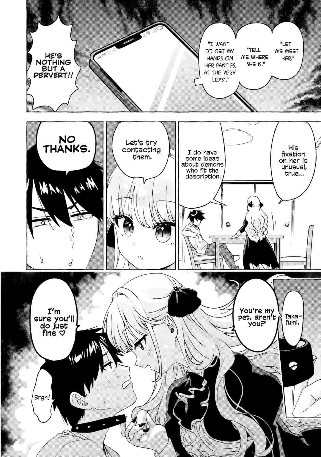 Page 8 Chapter 2 Mazoku no Pet ni Narimashite