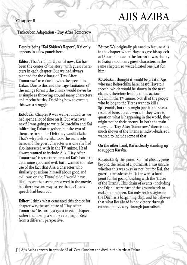 Page 19 Chapter 10 Mobile Suit Zeta Gundam: Day After Tomorrow - From Kai Shidens Report