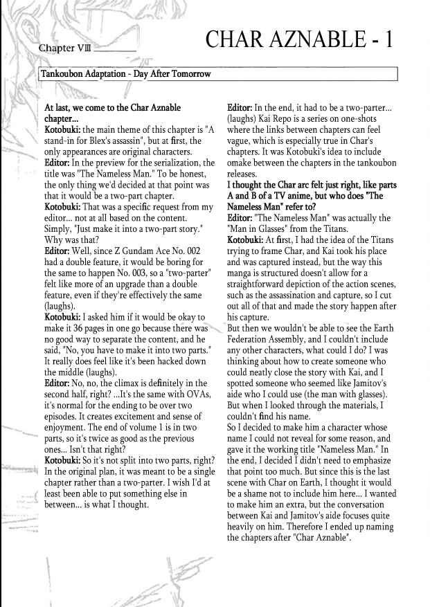 Page 19 Chapter 7 Mobile Suit Zeta Gundam: Day After Tomorrow - From Kai Shidens Report