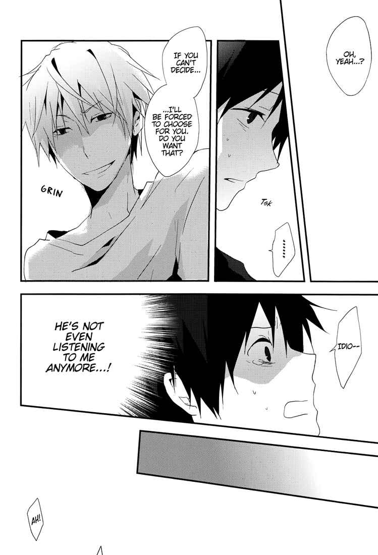 Page 10 Chapter Unknown_2066 Durarara!! - Dont Look Away, Honey (Doujinshi)