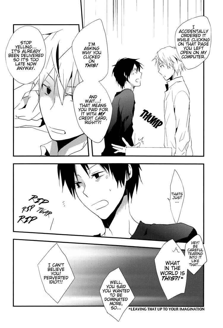 Page 8 Chapter Unknown_2066 Durarara!! - Dont Look Away, Honey (Doujinshi)