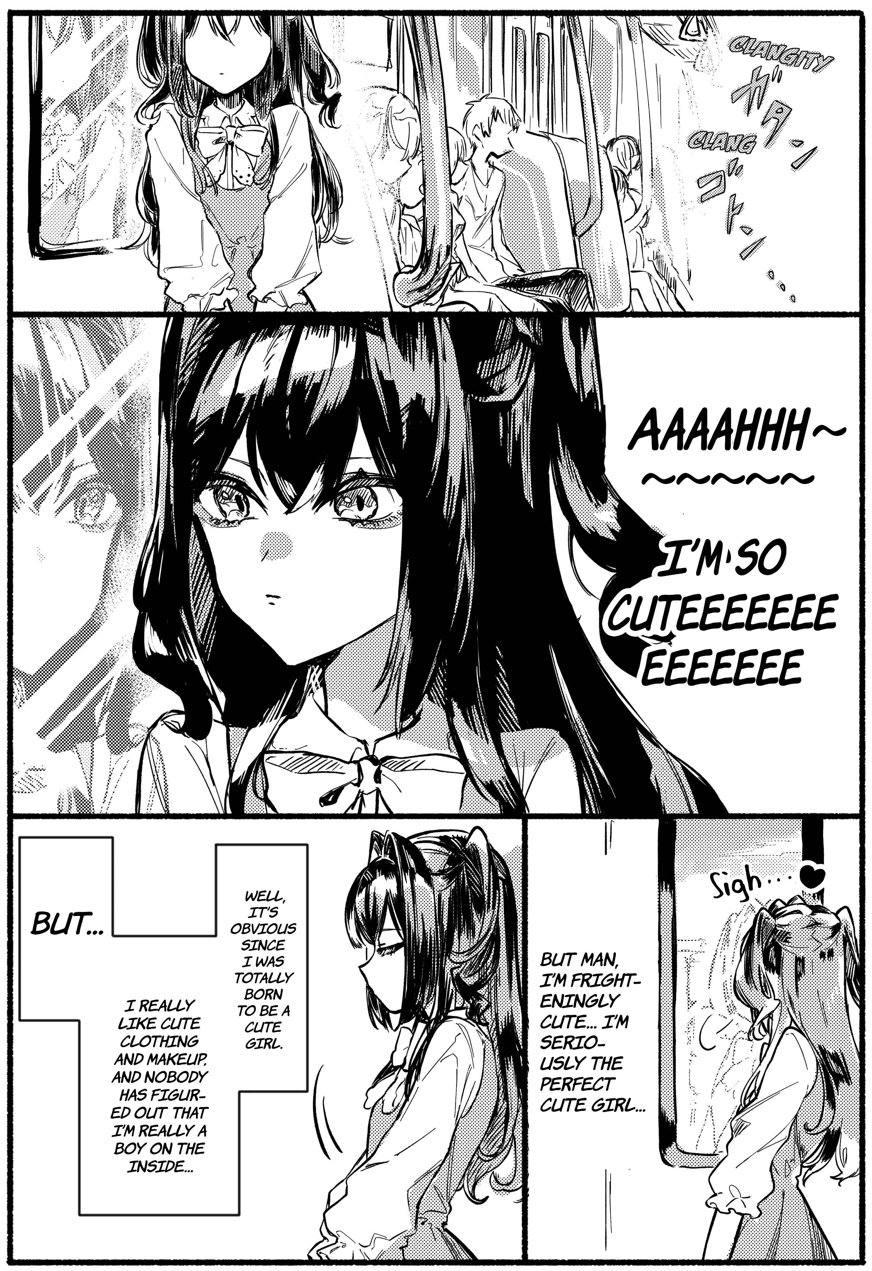 Page 1 Chapter Unknown_fe98 Crossdressing Boy Riri-chan and Childhood Friend Megu-chan