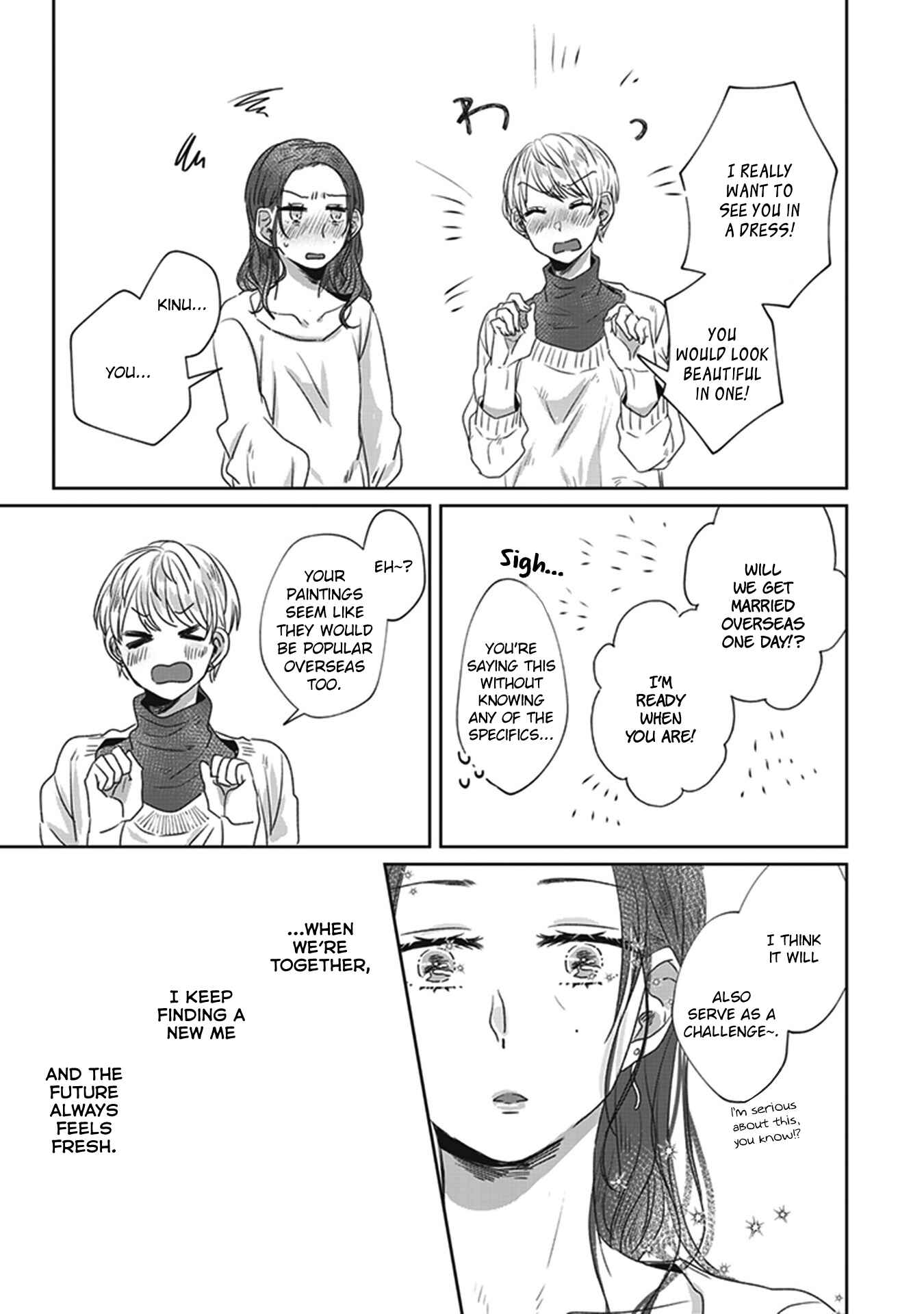 Page 23 Chapter 3 White Lilies in Love - BRIDEs Newlywed Yuri Anthology