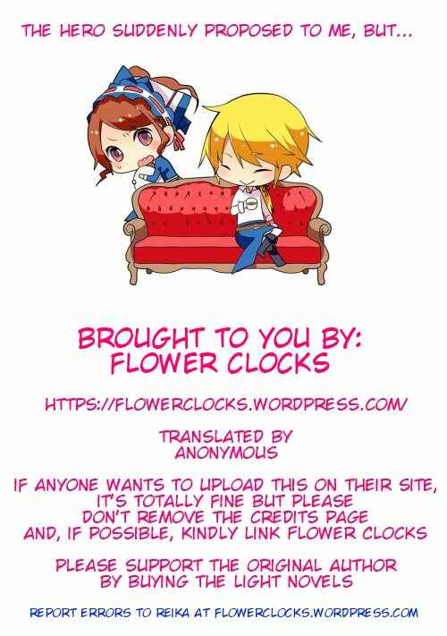 Page 1 Chapter 9 Yuusha-sama ni Ikinari Kyuukon sareta no desu ga
