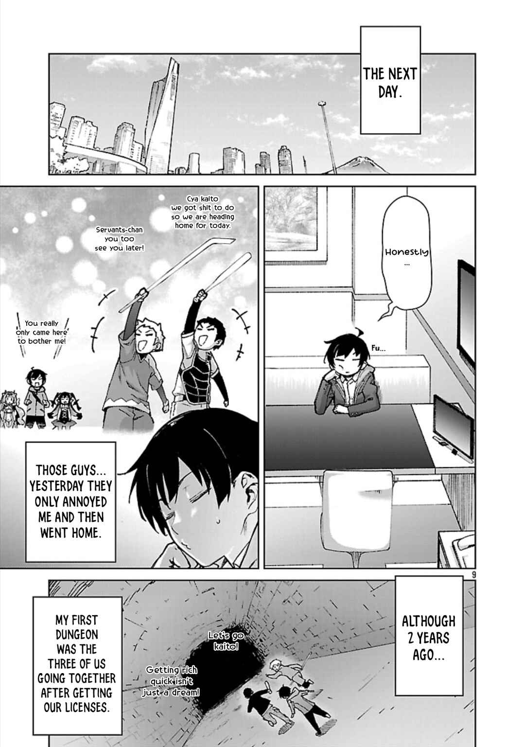 Page 10 Chapter 34 Mob kara Hajimaru Tansaku Eiyuutan